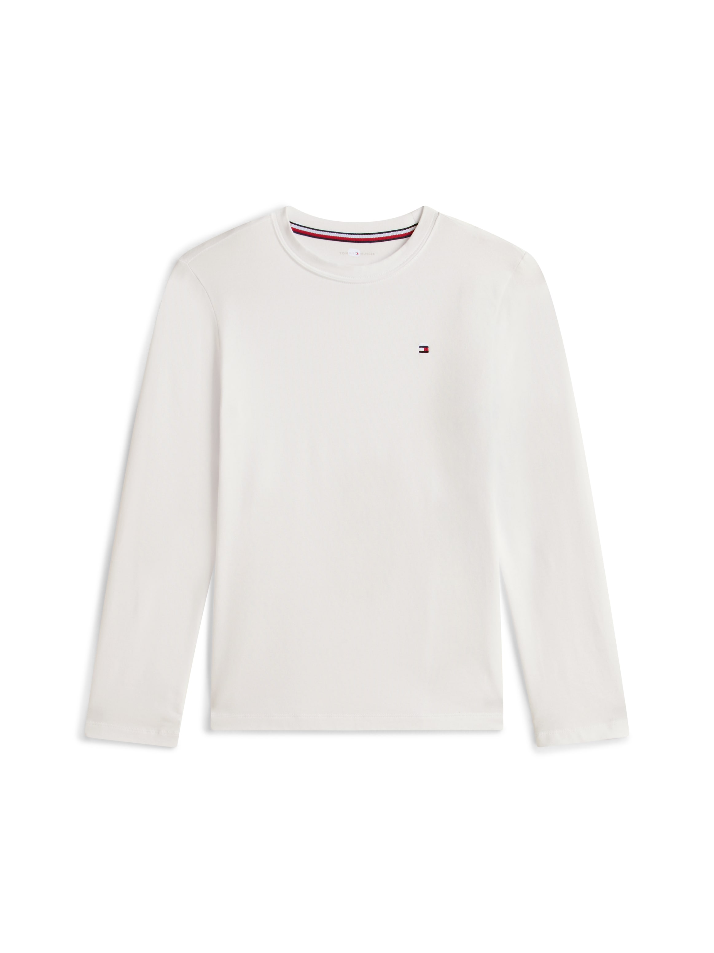 Tommy Hilfiger Underwear Schlafanzug »LS CUFFED PJ SET« 2 tlg. Regular fit für Kinder mit elastischem Bund