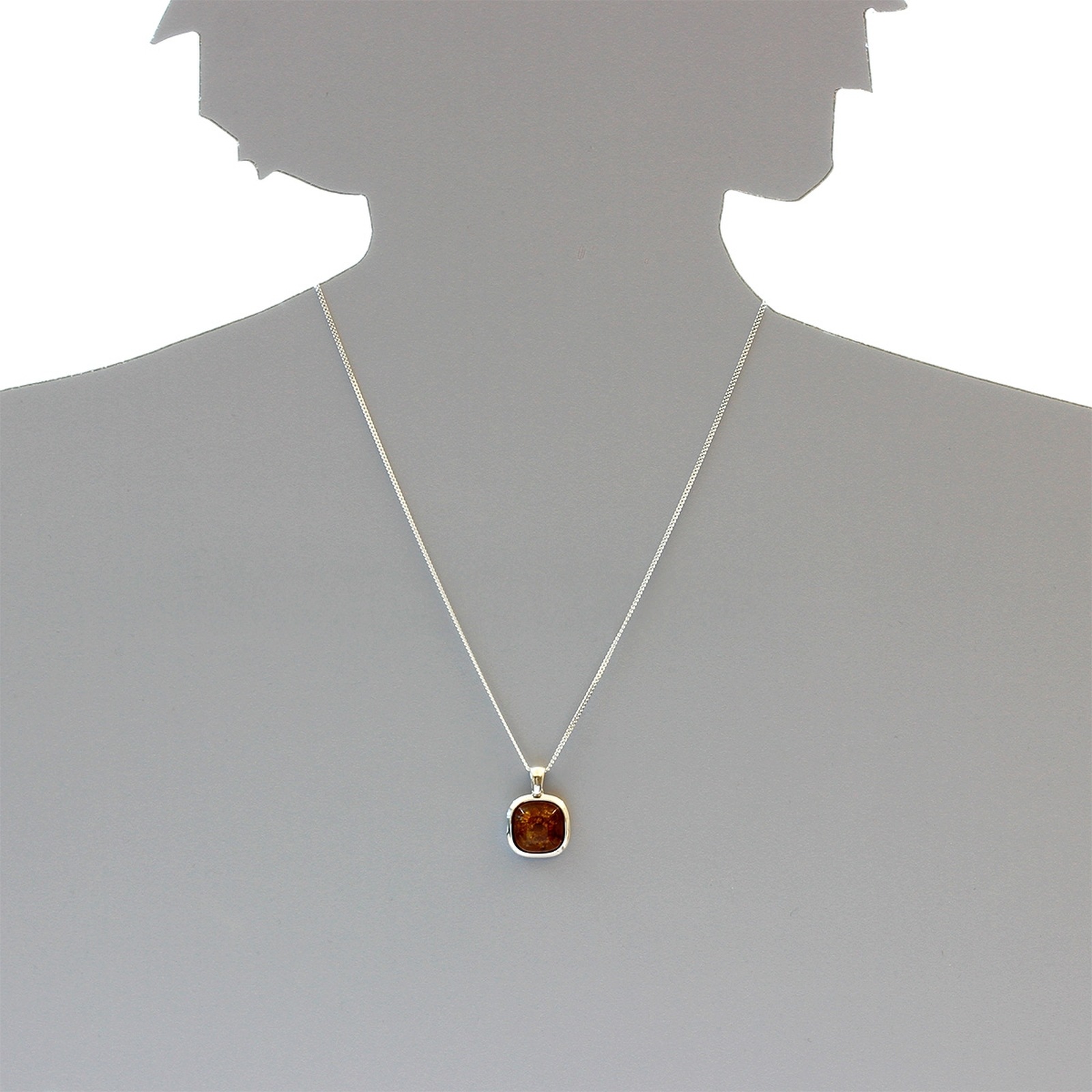 OSTSEE-SCHMUCK Kette mit Anhänger »Ostsee-Schmuck Kette mit Anhänger Classic 14x14 mm«