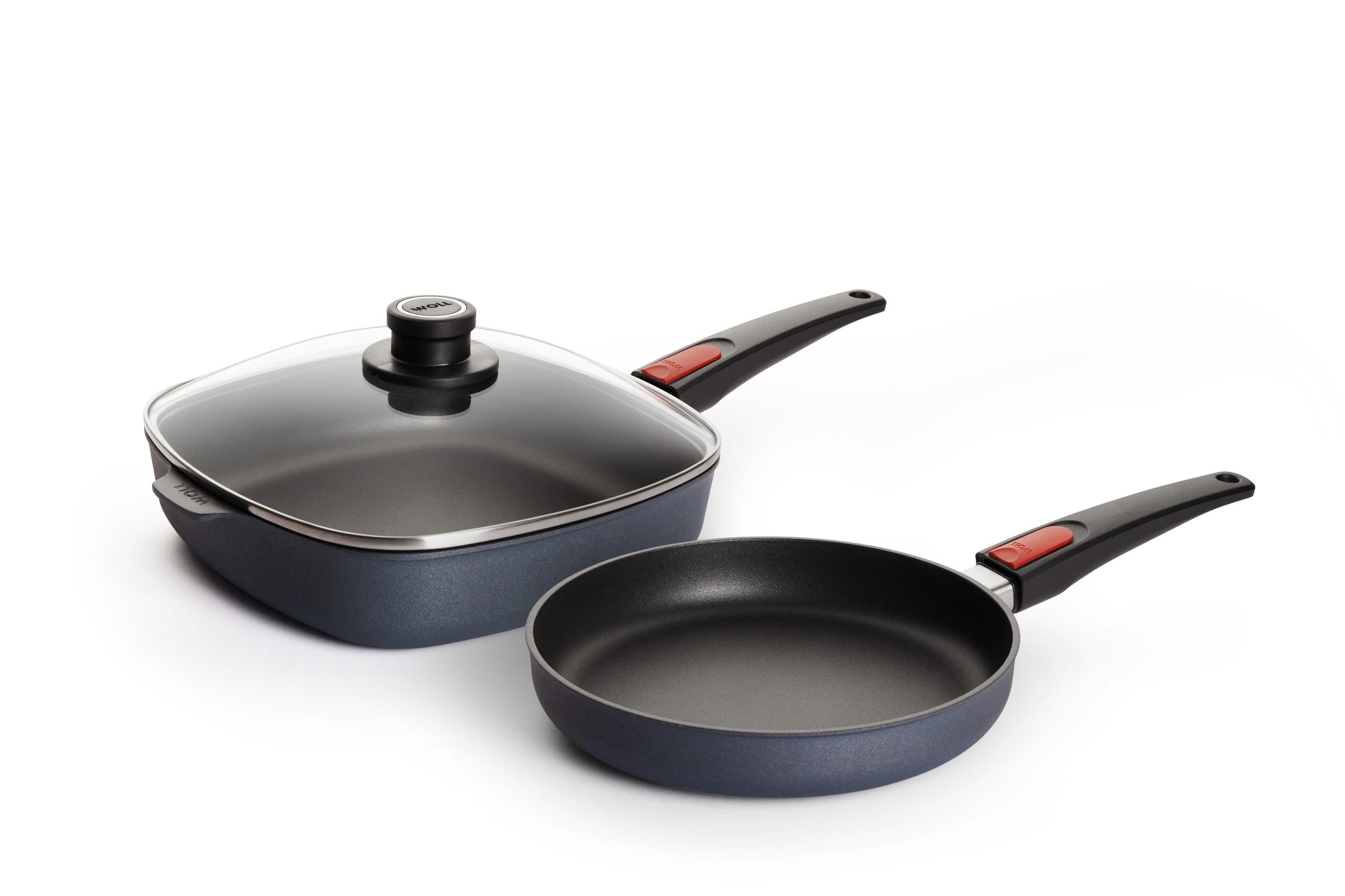 WOLL MADE IN GERMANY Pfannen-Set »Diamond Lite« Aluminiumguss Set, 1x Eckpf günstig online kaufen