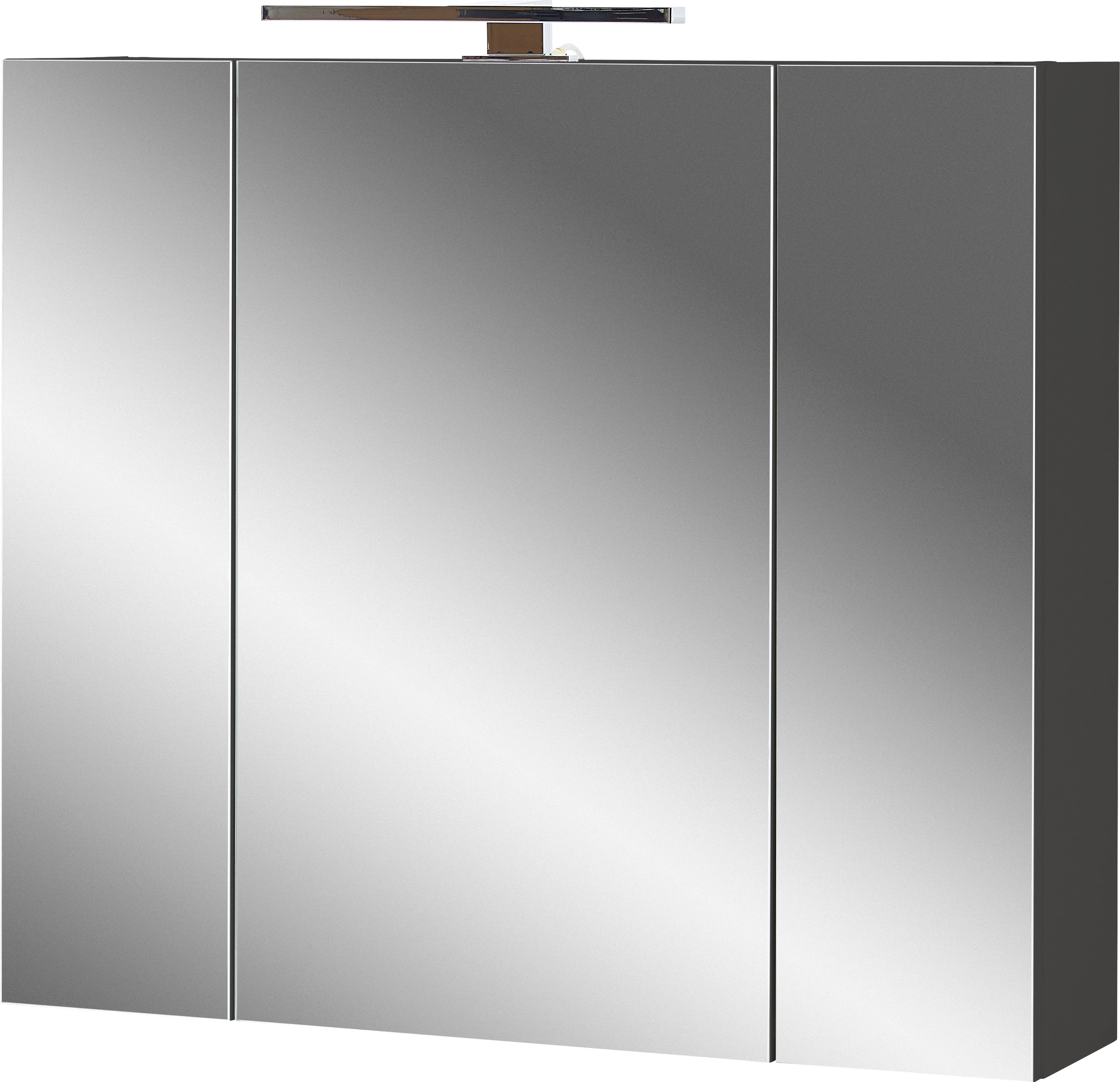 GERMANIA Badmöbel-Set »Oakland«, (5 St.), inkl. WT-Unterschrank, Spiegelschrank, Schrank, Mediumschrank, Kommode