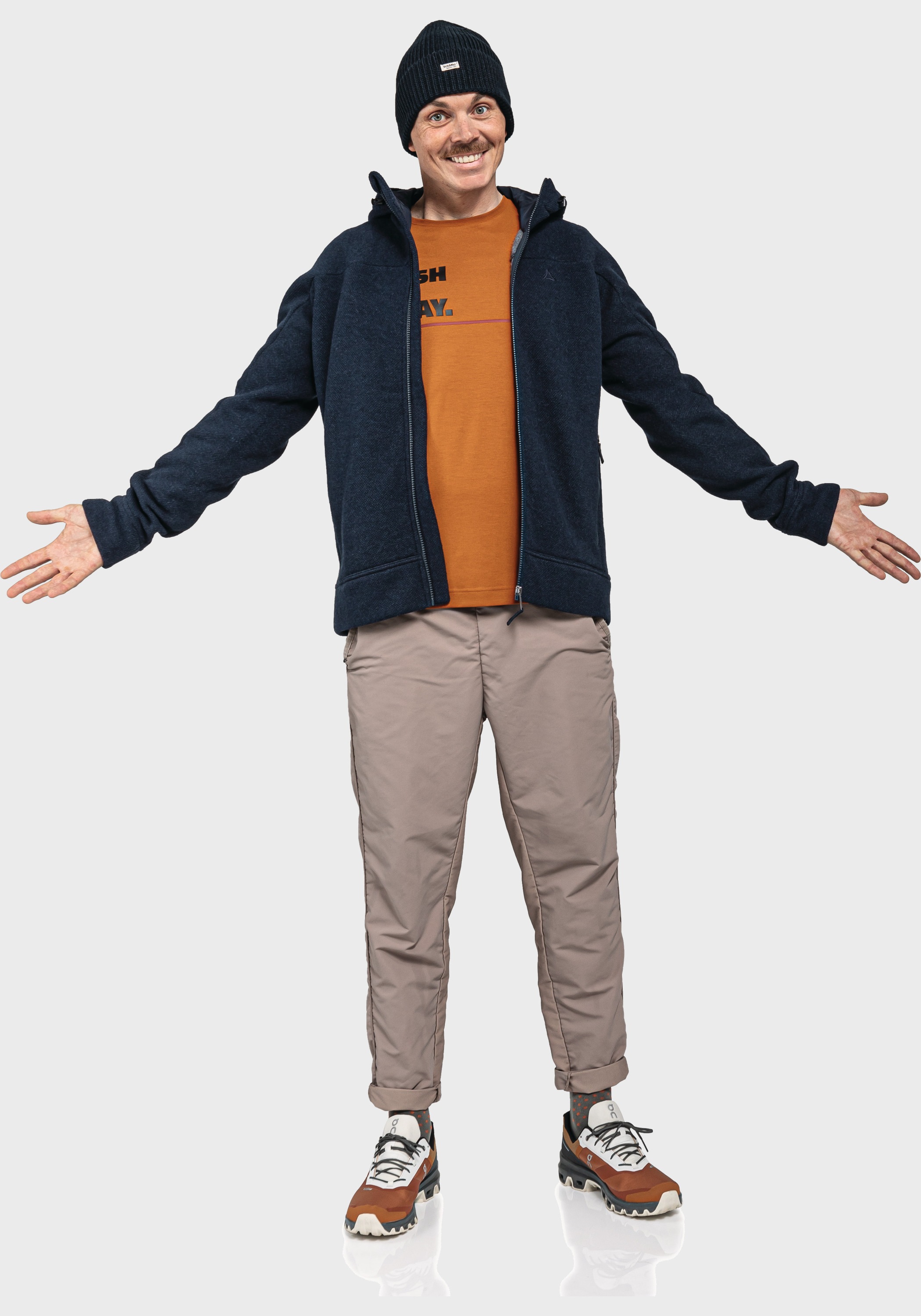 Schöffel Fleecejacke »Fleece Hoody Lakefield M«, mit Kapuze