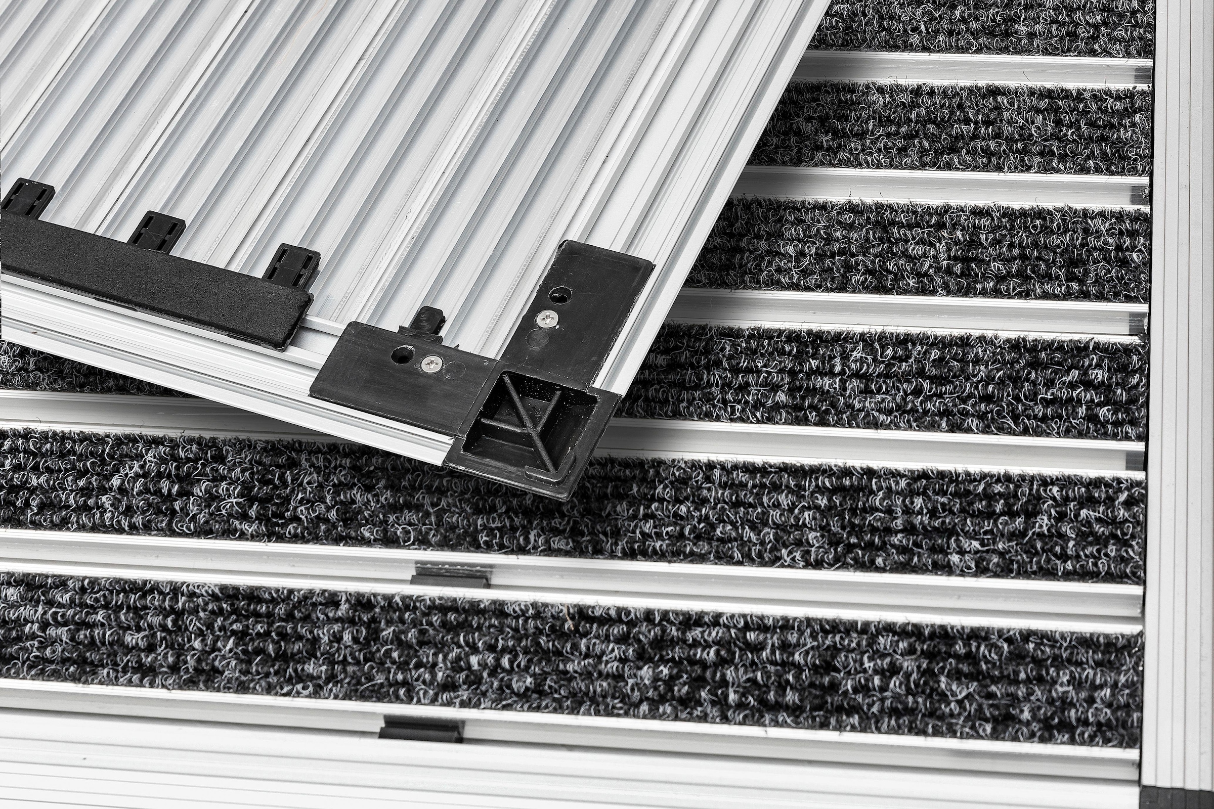 ASTRA Fußmatte »Alu-Türmatte Excellence Mat«, rechteckig, 14 mm Höhe, Schmutzfangmatte, In- und Outdoor geeignet