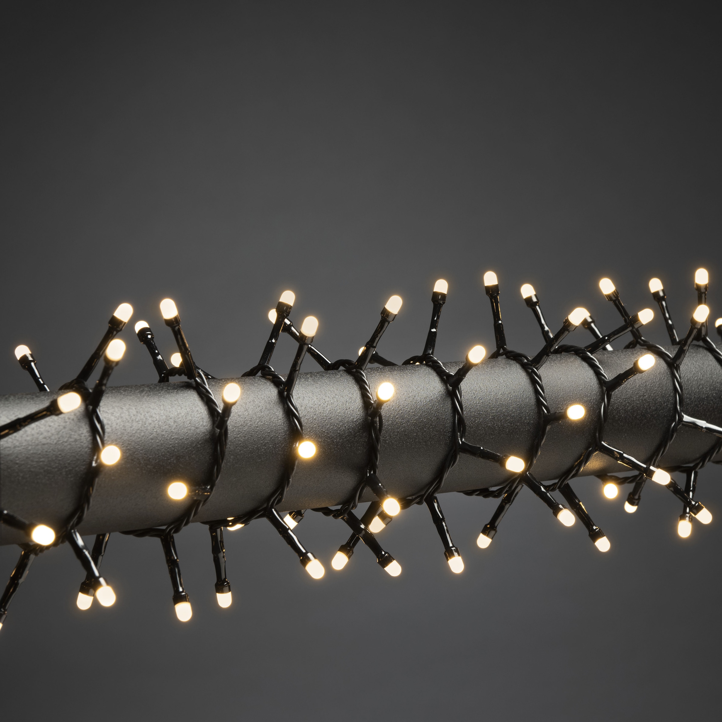KONSTSMIDE LED-Lichterkette »Weihnachtsdeko aussen«, 400 St.-flammig, Micro LED Compactlights, 400 warmweiße Dioden