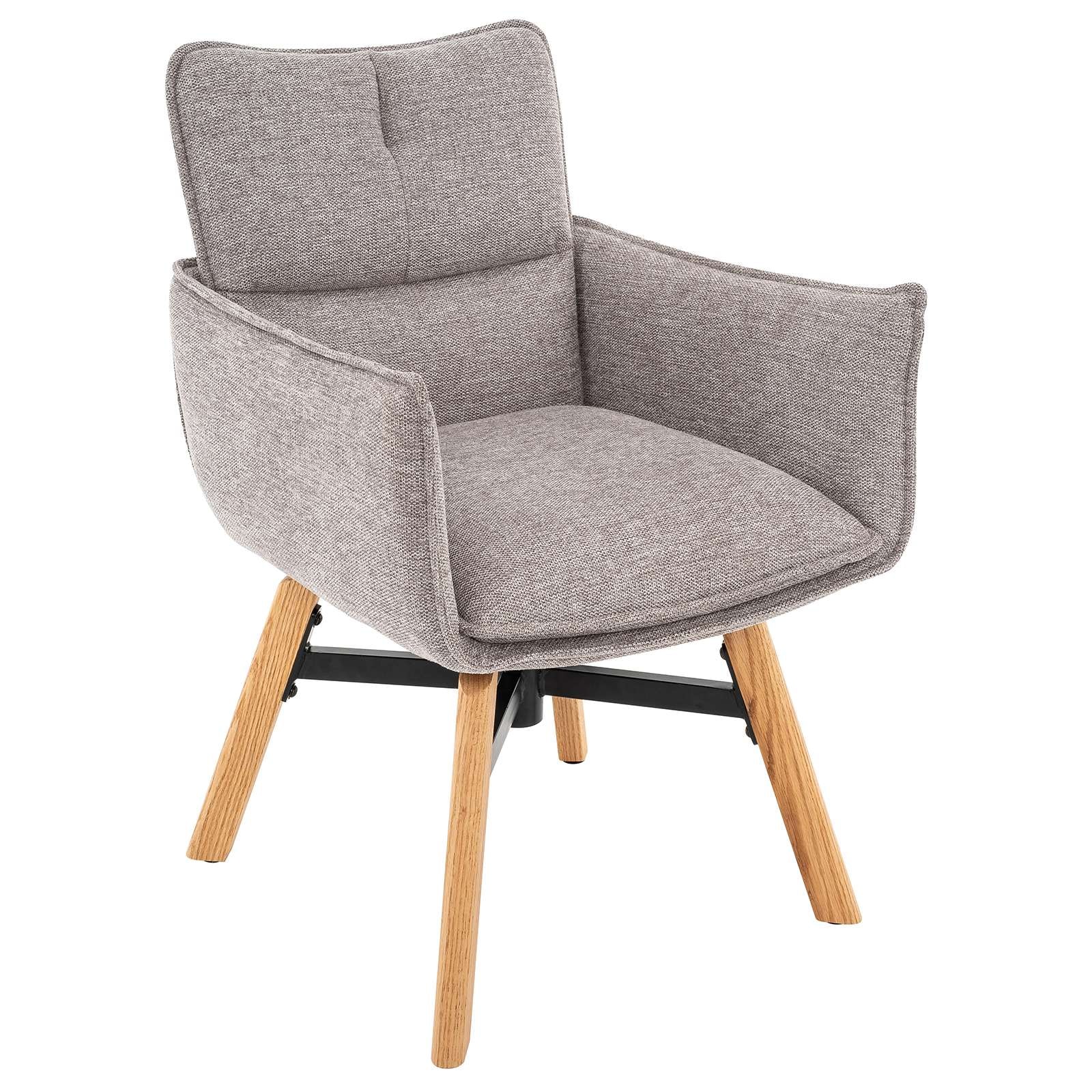 OTTO home Esszimmerstuhl »Elyssa« () 1 Stk.massives Eichenholzgestell, pfle günstig online kaufen