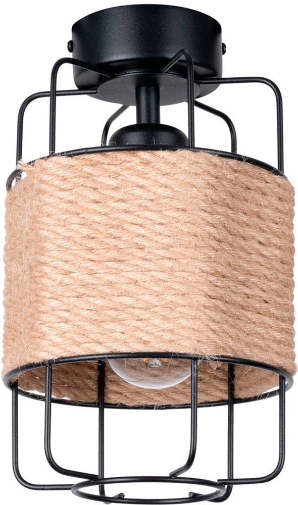 SOLLUX lighting Deckenleuchte »GIZUR«, 1 flammig, Leuchtmittel E27   ohne L günstig online kaufen