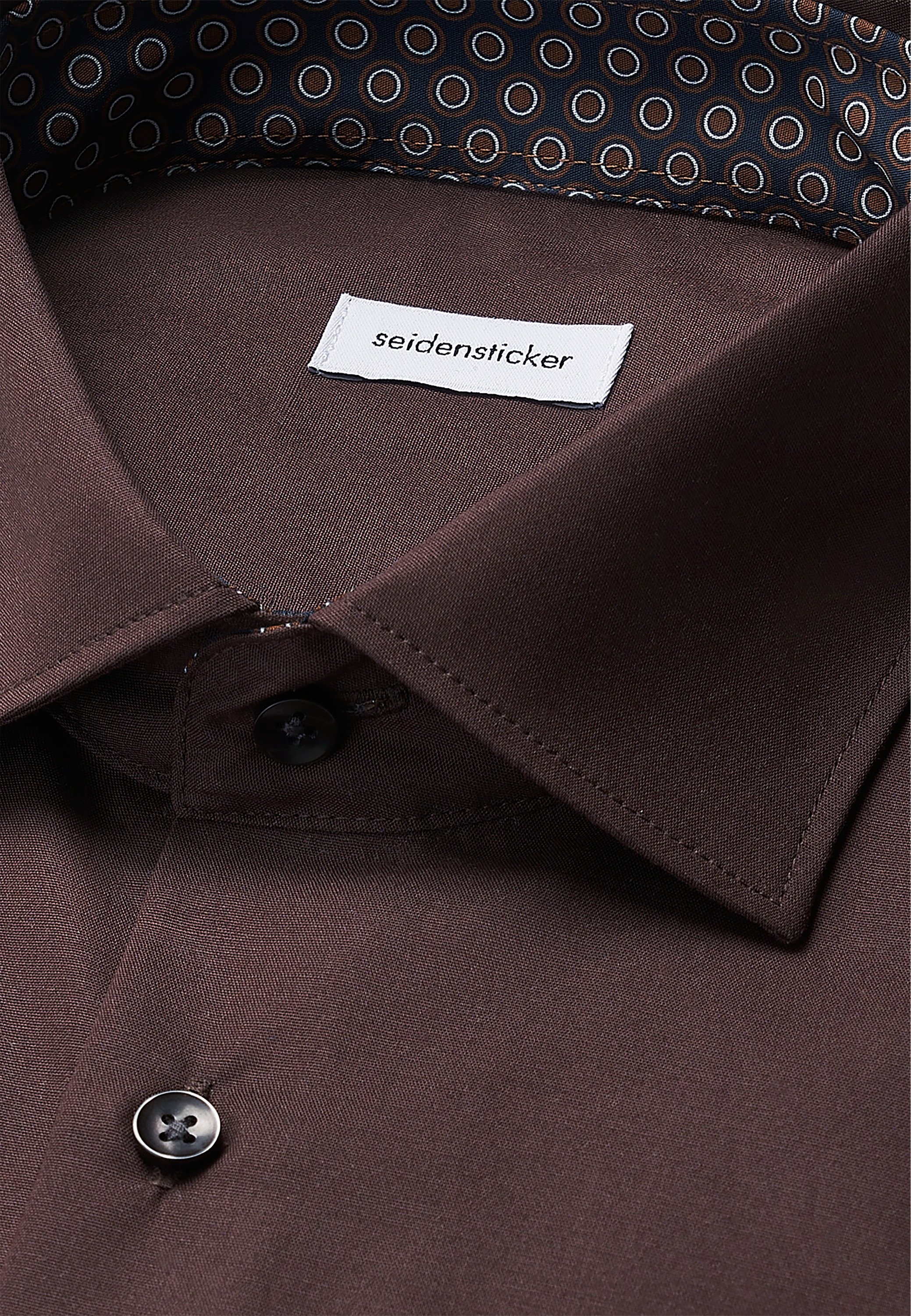 seidensticker Businesshemd »Schwarze Rose«, Regular 1/1 Kentkragen Uni