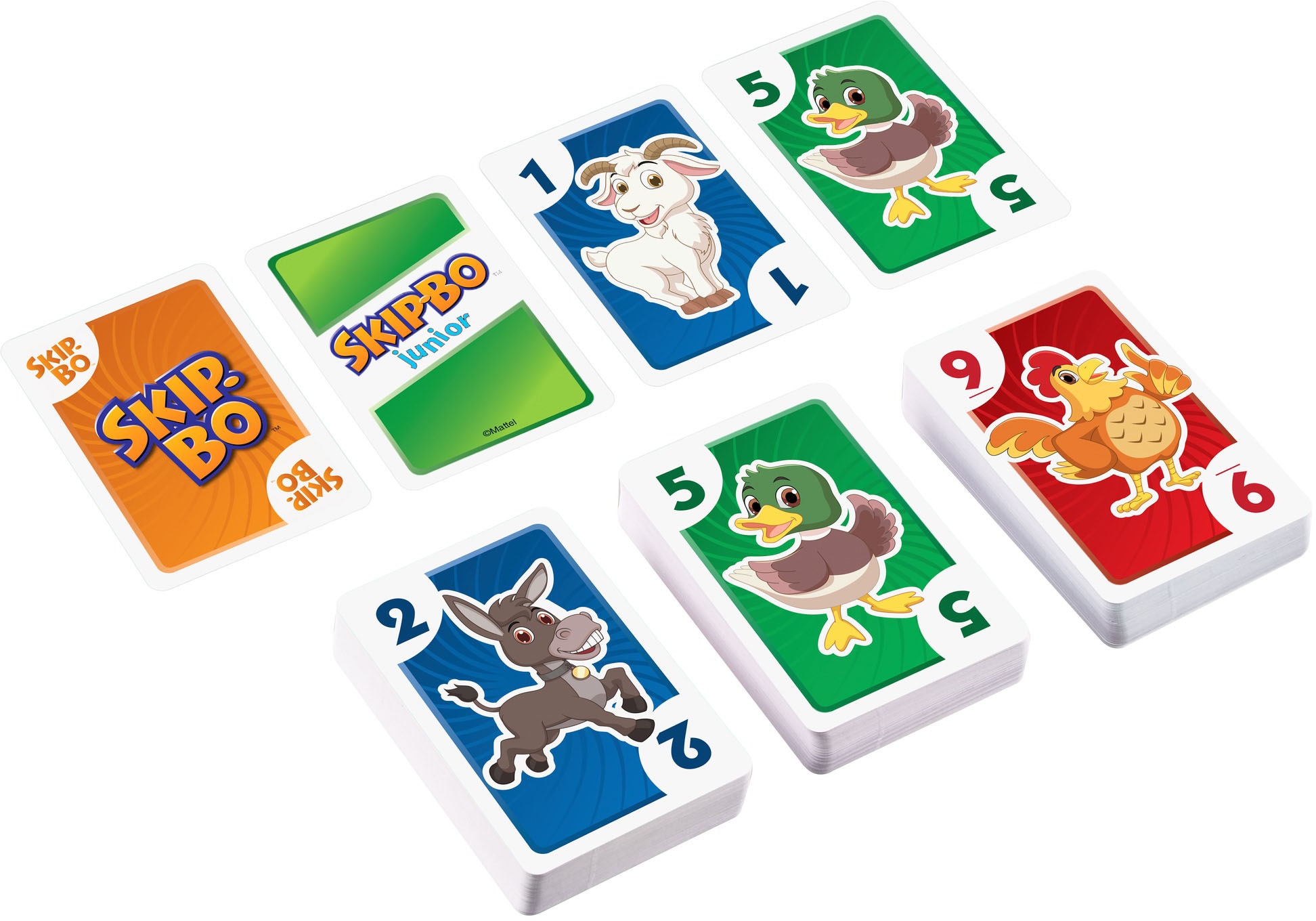 Mattel games Spiel »Skip-Bo Junior«