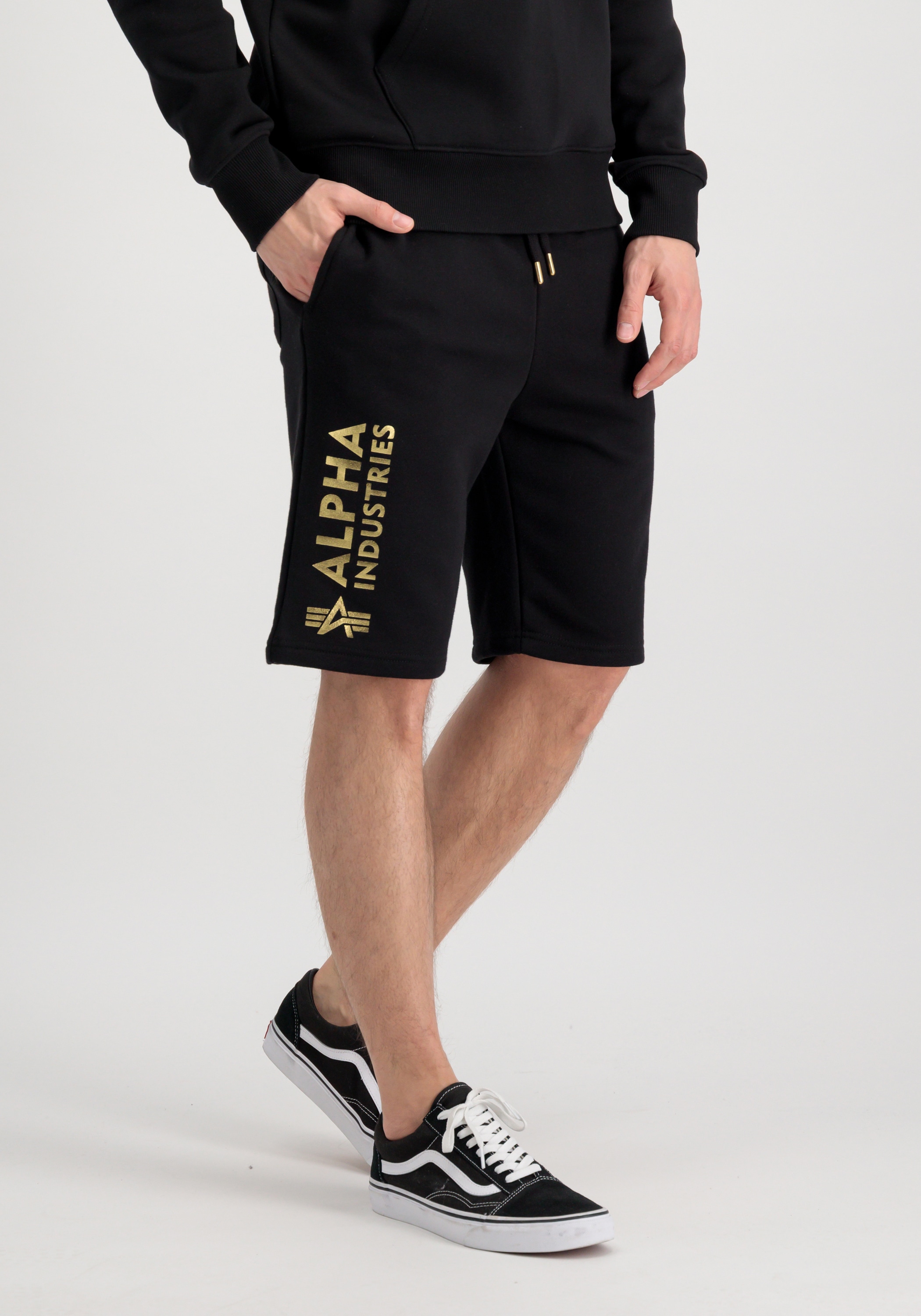 2. Bild von Alpha Industries Sweatshorts »Alpha Industries Men - Shorts Basic Short AI Foil Print«