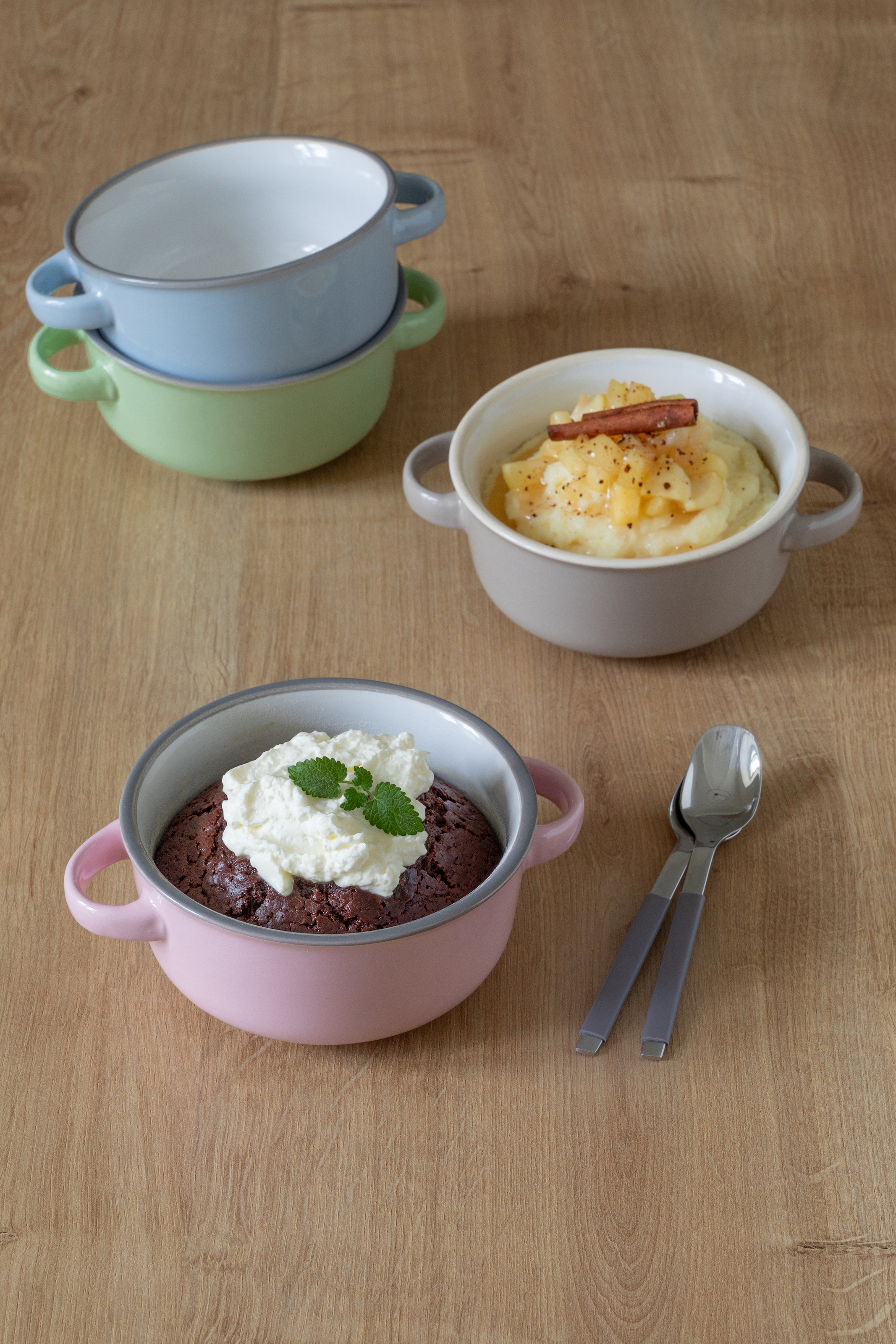 MÄSER Suppenteller »MAILA, Suppentassen-Set, Steinzeug«