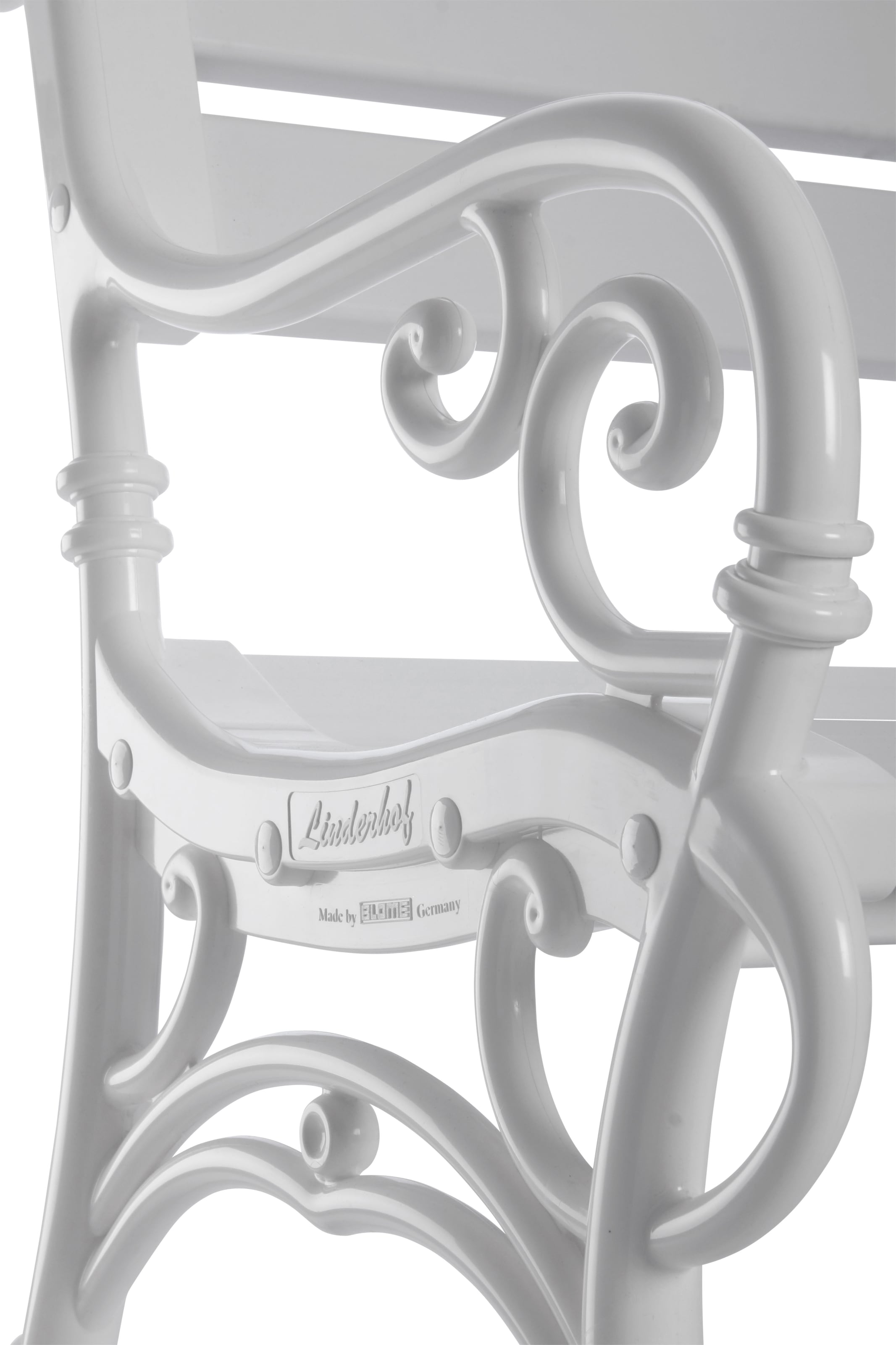 Bio Oil Gartenbank »3er-Bank Linderhof 160 cm weiß« Vollkunststoff