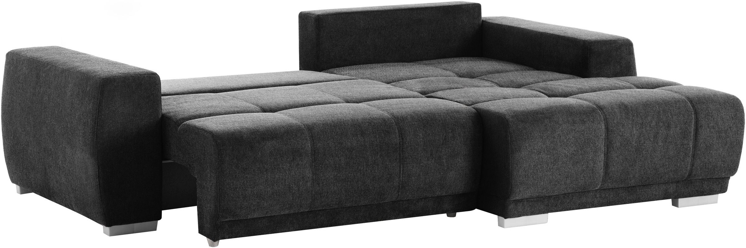 INOSIGN Ecksofa »Bolero L-Form«, wahlweise mit Bettfunktion & Bettkasten