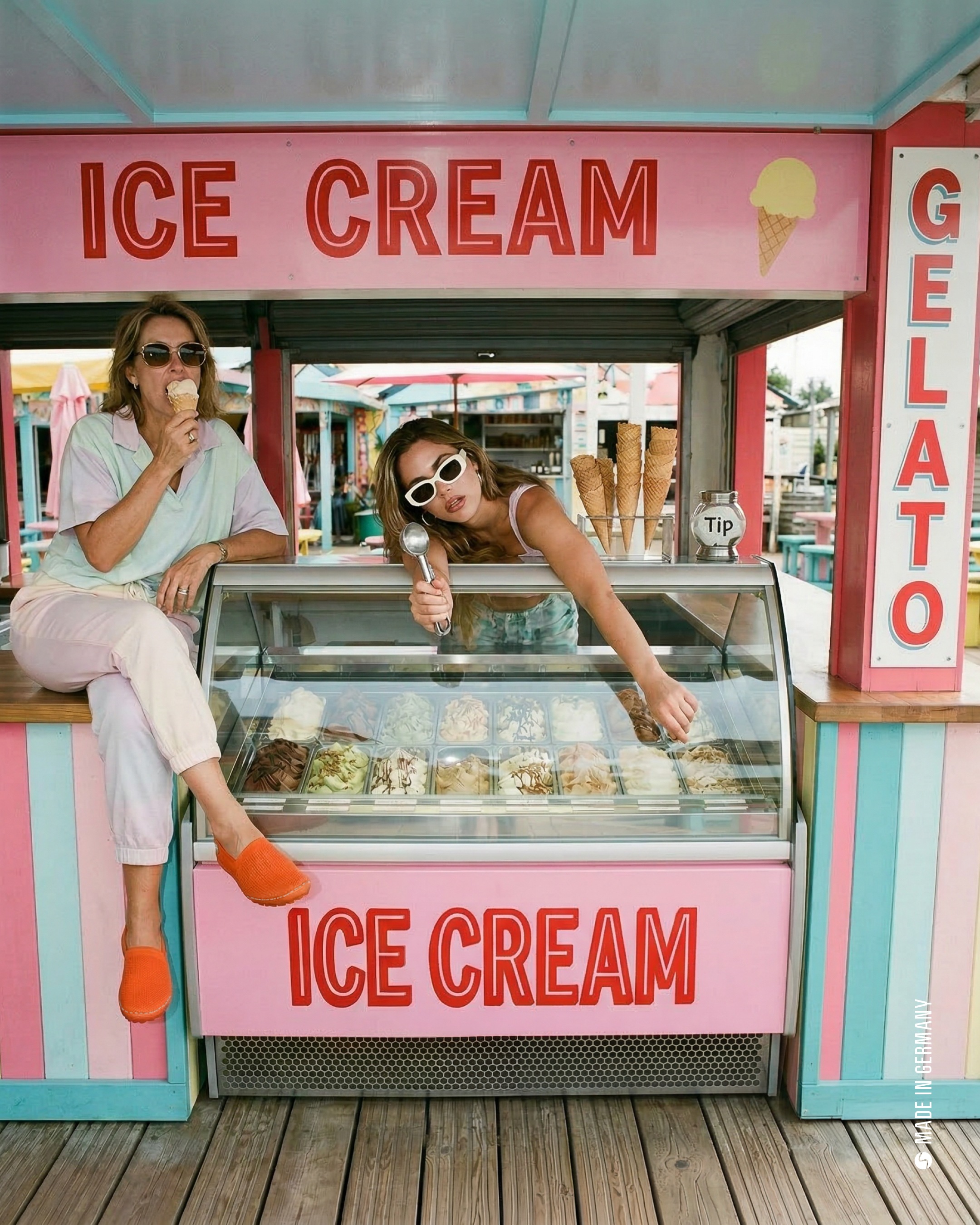 Leguano Barfußschuh »FLAIR«  Slipper, Schlupfschuh mit Logo-Aufnäher an der Ferse
