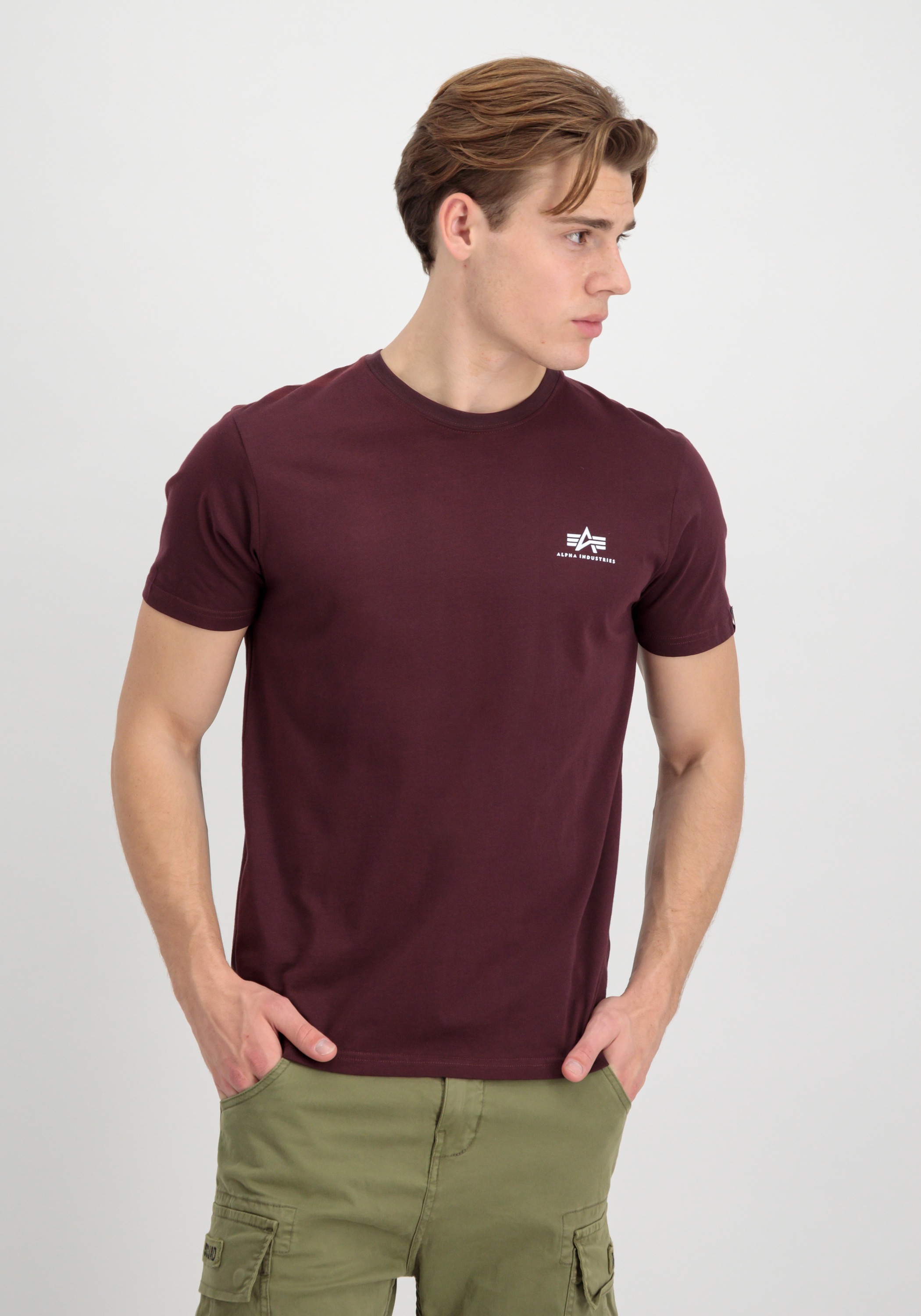 Alpha Industries T-Shirt »Alpha Industries Men - T-Shirts Basic T Small Logo«