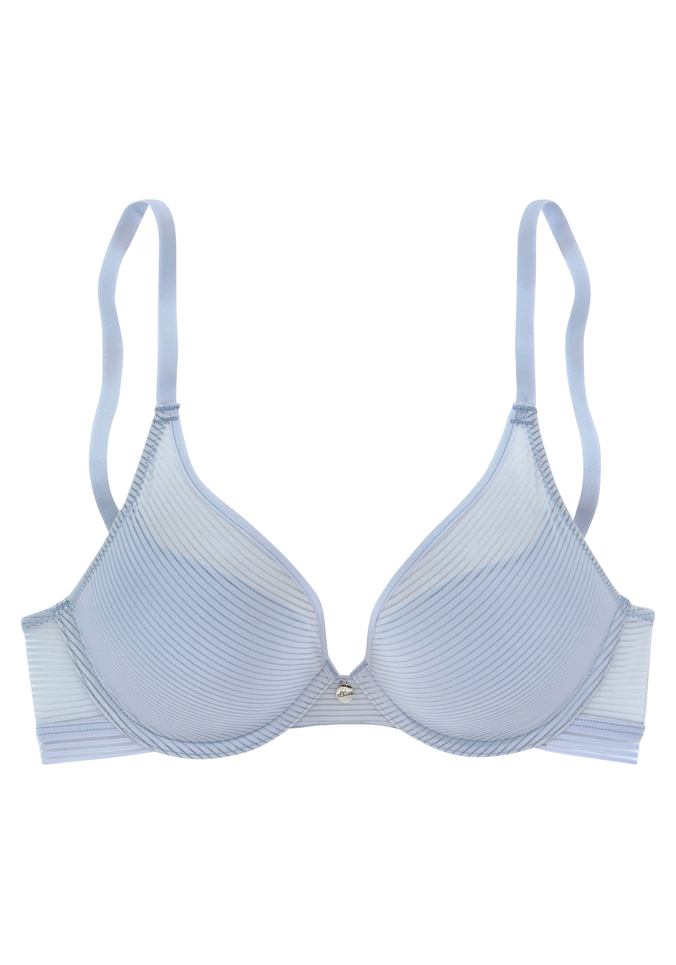 s.Oliver Push-up-BH »Zoè«, aus modischen Mesh in Streifen-Optik
