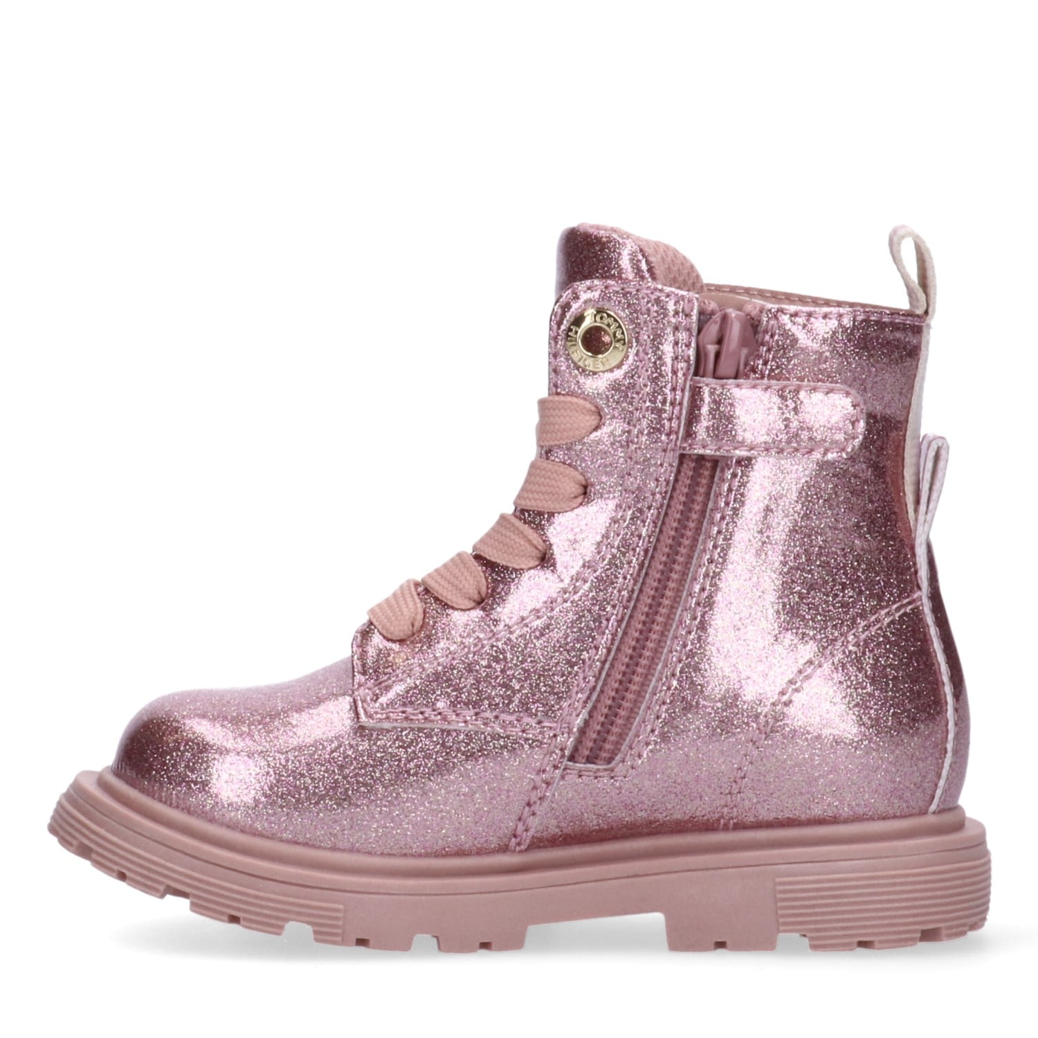 Tommy Hilfiger Schnürboots  Schnürstiefelette, Schnürboots im Glitzerlook