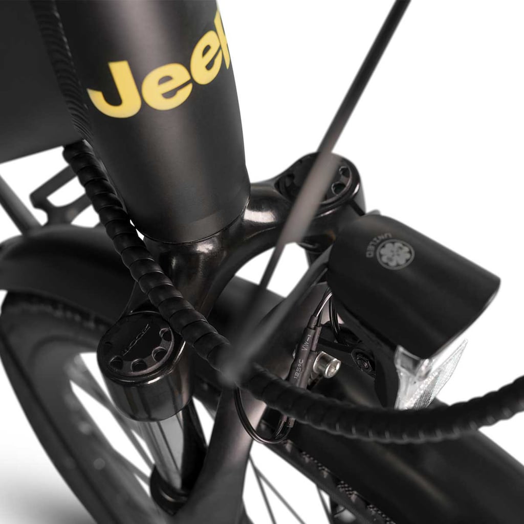 Jeep E-Bikes E-Bike »TLR 7020«, 7 Gang, Heckmotor 250 W, (mit Akku-Ladegerät)
