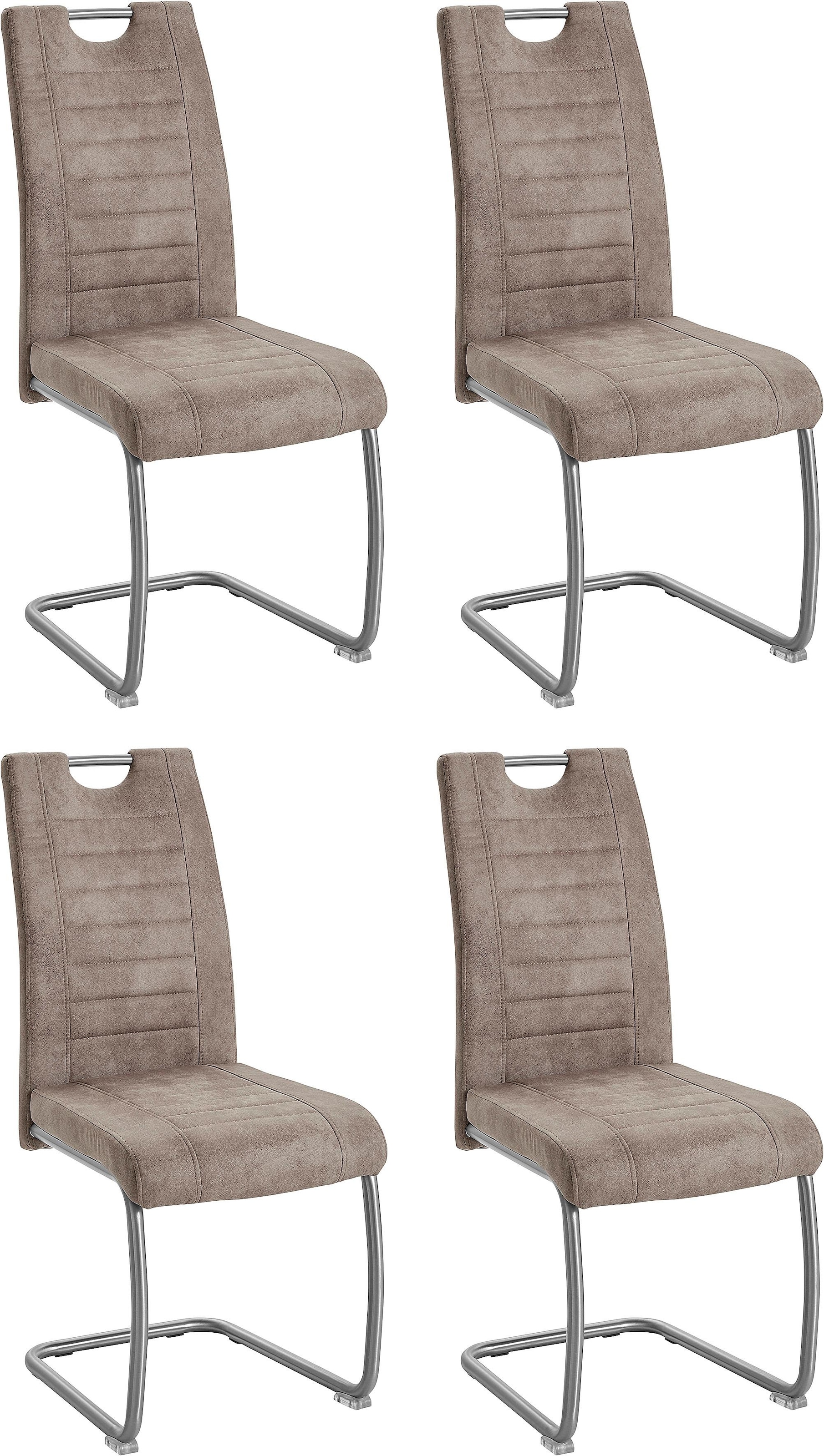 HELA Esszimmerstuhl »Ulla«, (Set), 4 St., Microfaser, Schwingstuhl, 2 oder günstig online kaufen