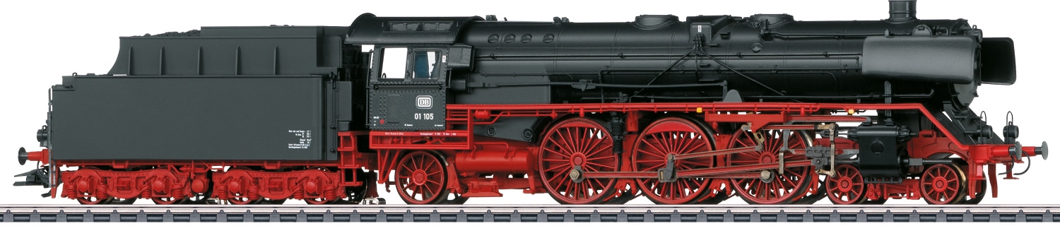 Dampflokomotive »Baureihe 01 DB - 39004«, mit Licht und Sound; Made in Germany