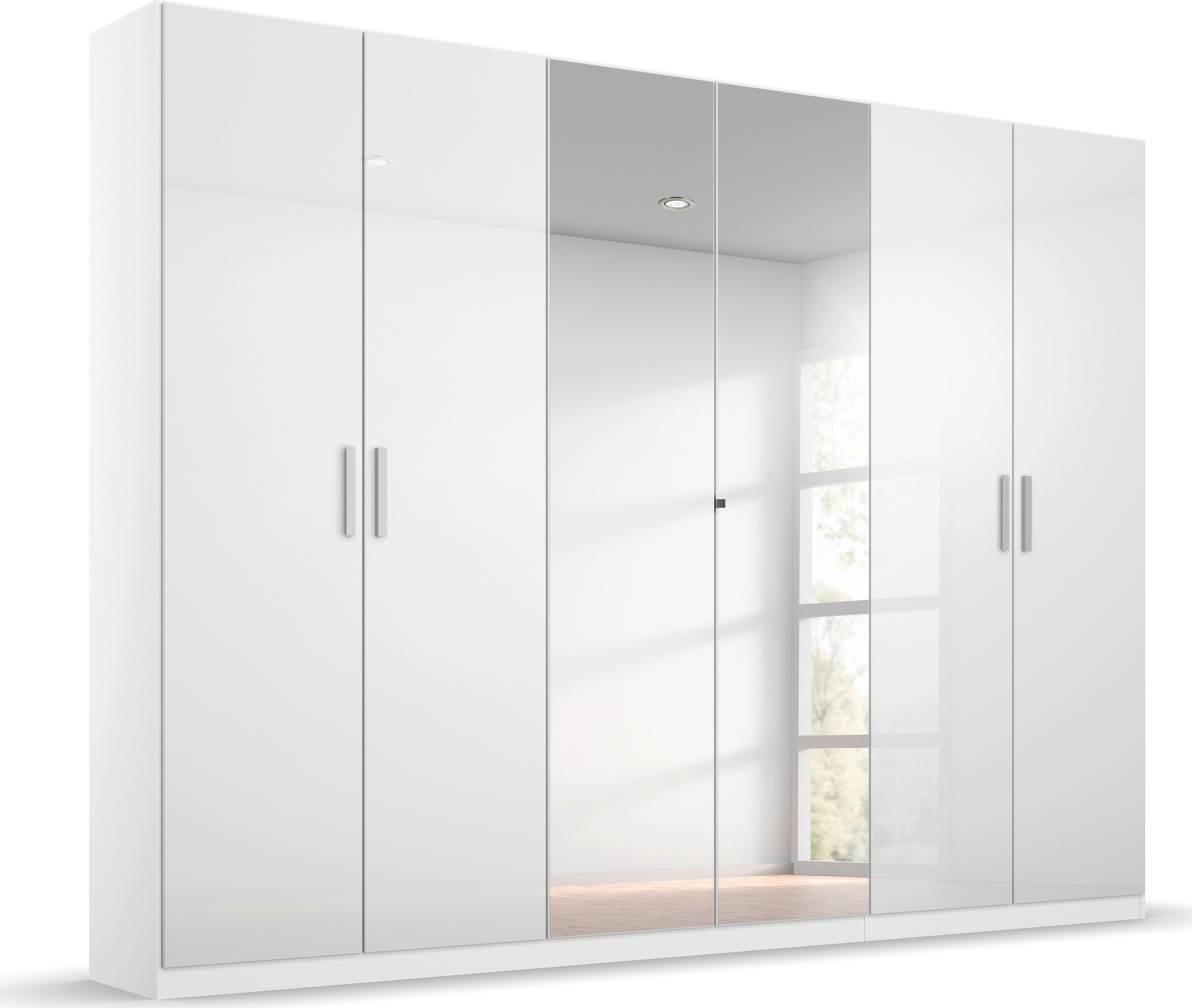 rauch Drehtürenschrank »Kleiderschrank Schrank Garderobe KOLUNA Hochglanz-F günstig online kaufen