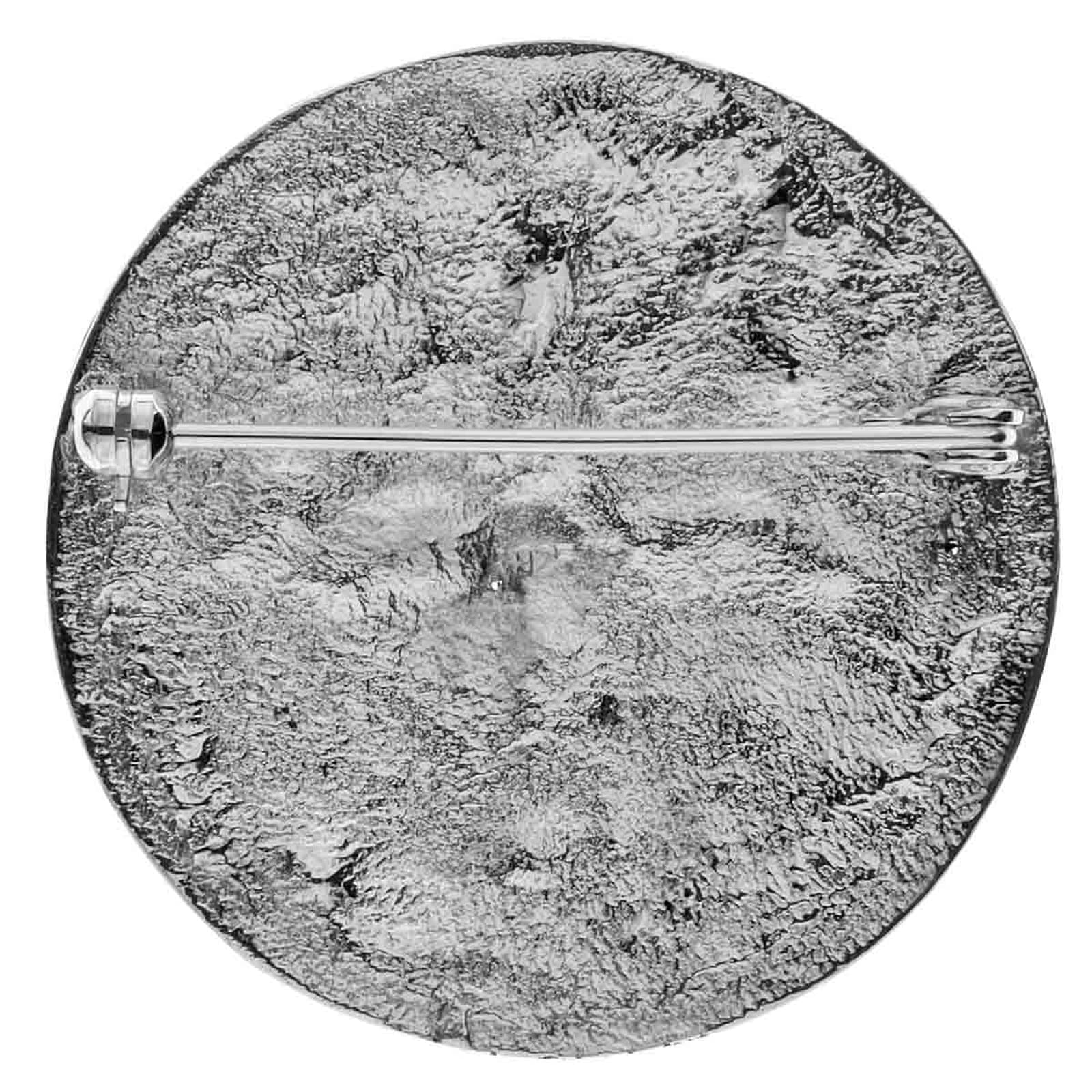 OSTSEE-SCHMUCK Brosche »Ostsee-Schmuck Brosche Hiddensee 42 mm rund«