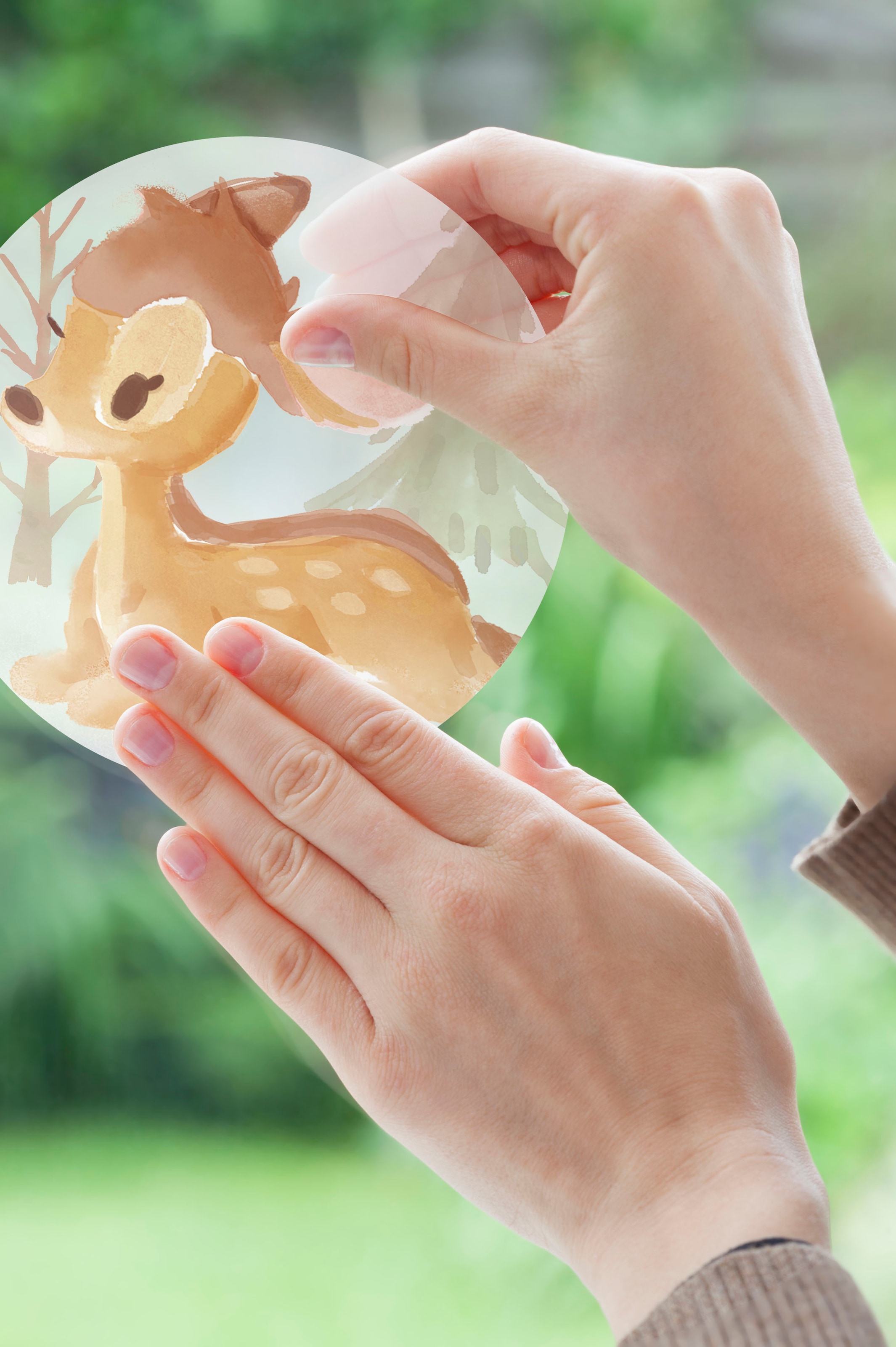 Komar Fensterdekoration »Enchanted Forest«