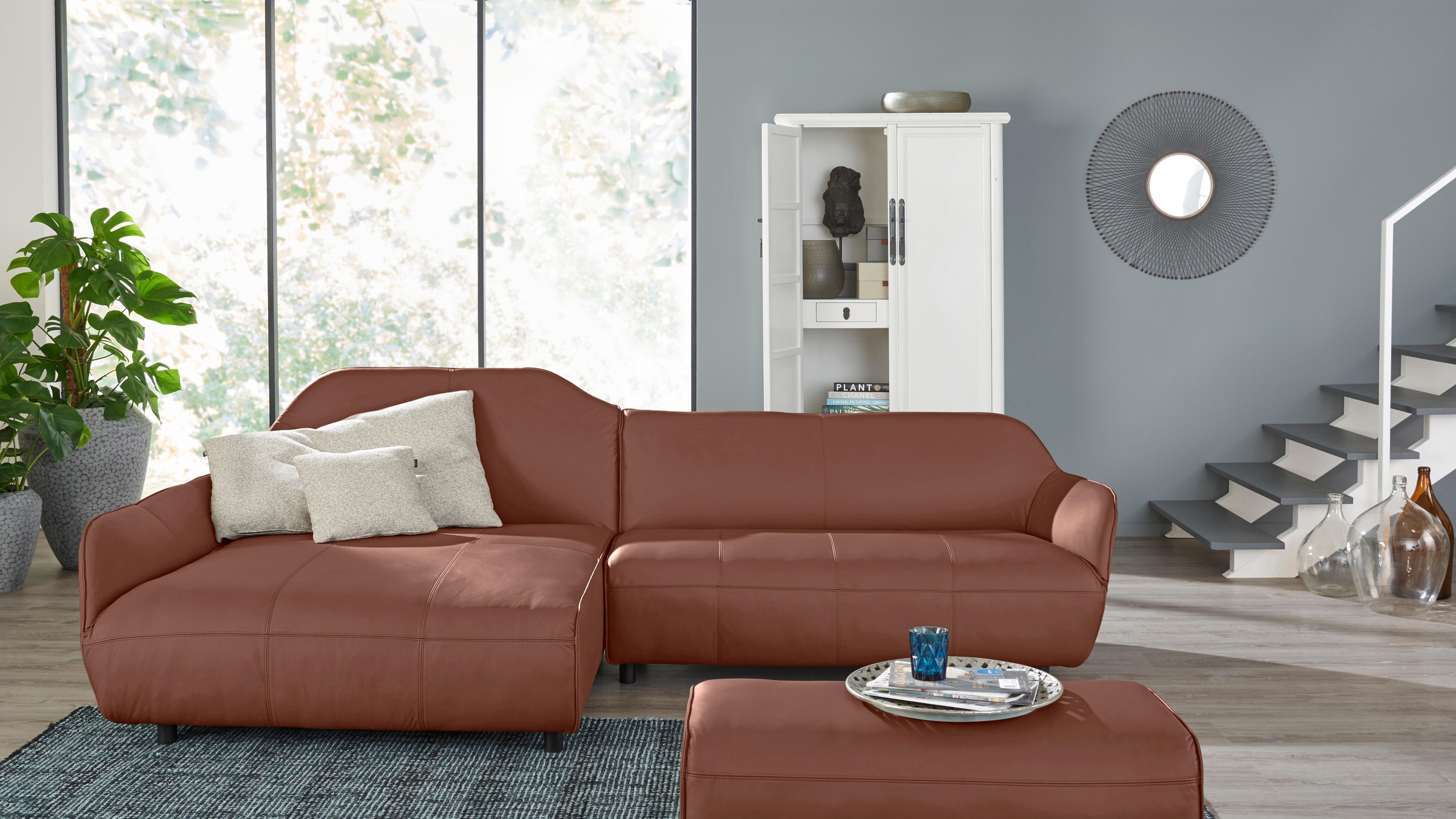 Creation BY ROLF BENZ Ecksofa »CR.480, Designecksofa, L-Form«, Wahlweise au günstig online kaufen
