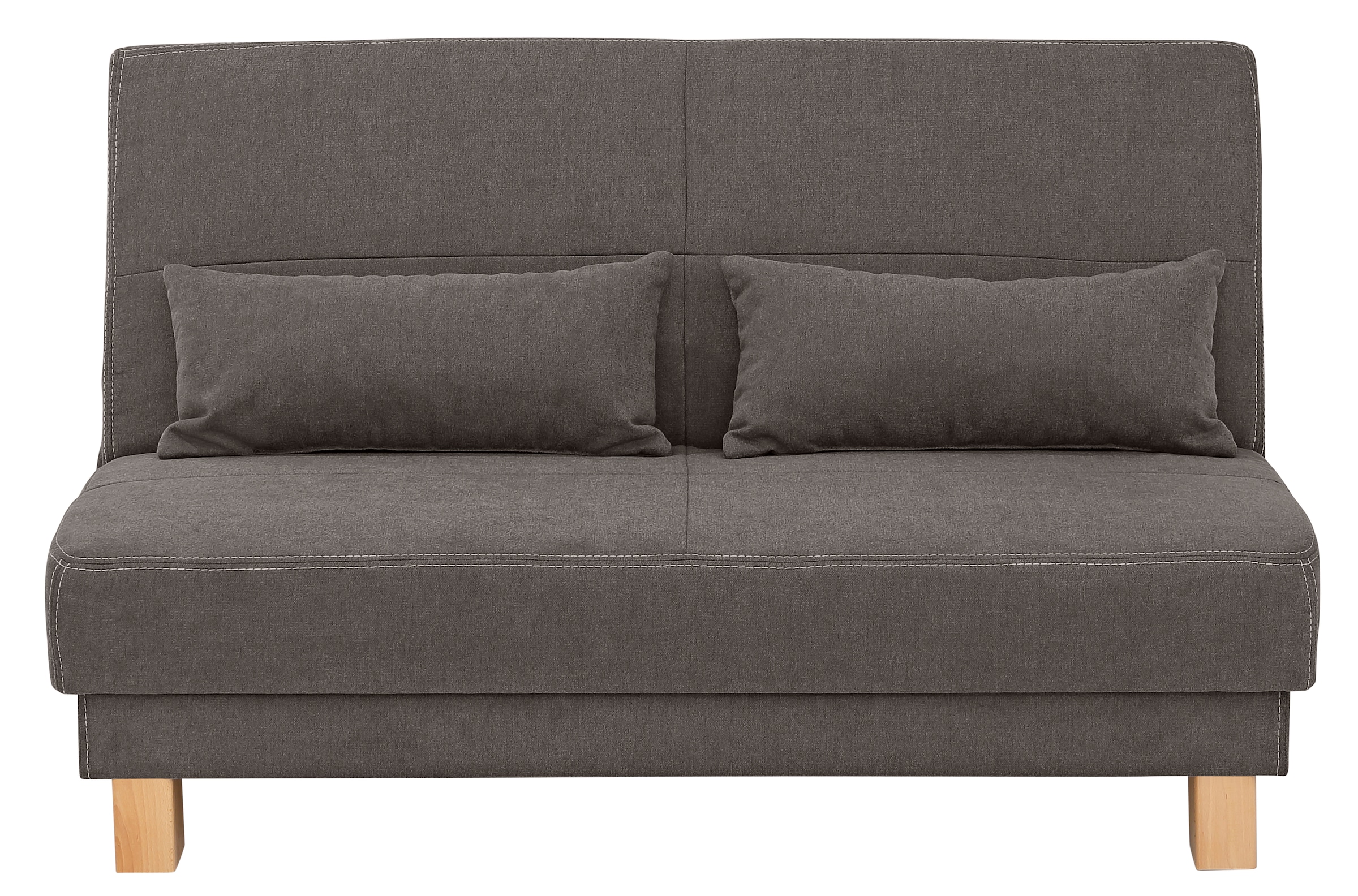 Home affaire Schlafsofa »Gina«, vom Sofa zum Bett mit einem Handgriff, in 4 Breiten, Nierenkissen