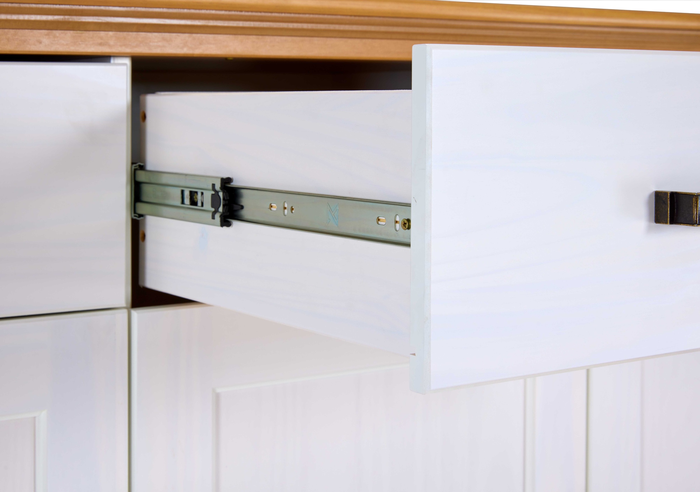 Inter Link Sideboard »Sideboard Maluno« 1 Stk. tlg. Kiefer Massiv, Soft-Close, Stauraum, BxTxH: ca. 166,4 x 48,3 x 104 cm