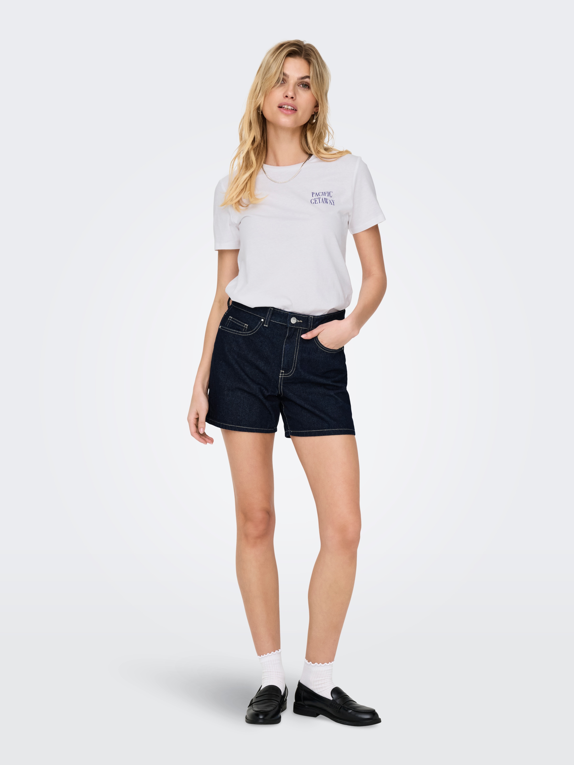 ONLY Jeansshorts »ONLPHINE« Baumwollmischung, regular fit