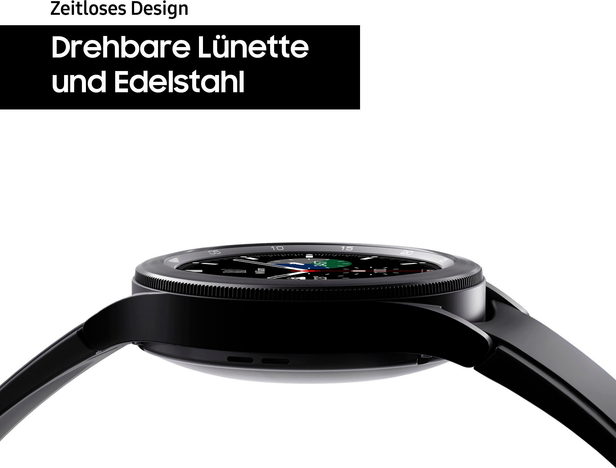 10. Bild von Samsung Smartwatch »Galaxy Watch 4 classic-42mm LTE«, (Wear OS by Google Fitness Uhr, Fitness Tracker, Gesundheitsfunktionen)