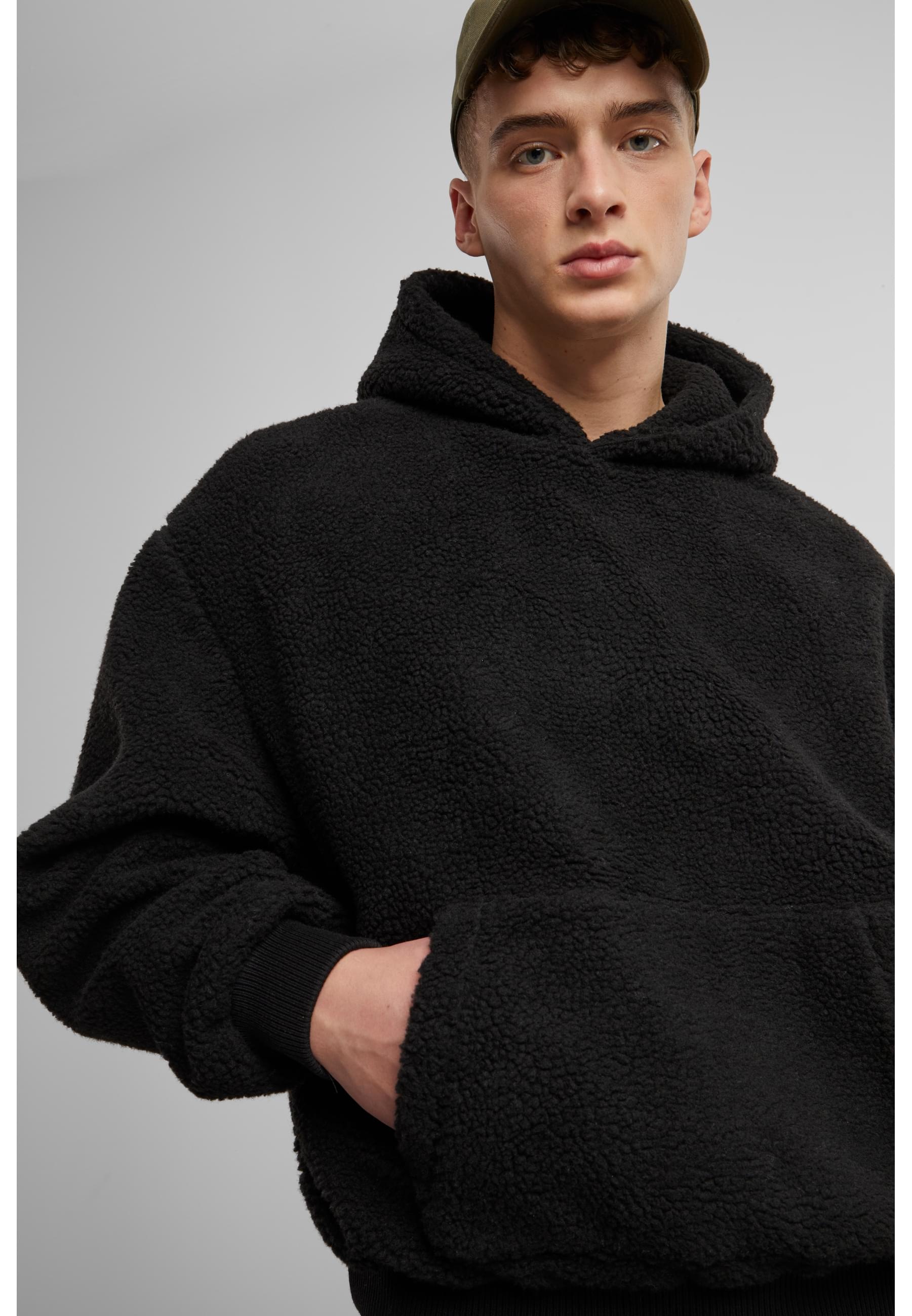 URBAN CLASSICS Kapuzensweatshirt »Urban Classics Oversized Teddy Hoody«, 1 Stk.
