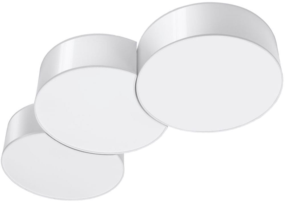 SOLLUX lighting Deckenleuchte »CIRCLE«, 6 flammig, Leuchtmittel E27   ohne günstig online kaufen