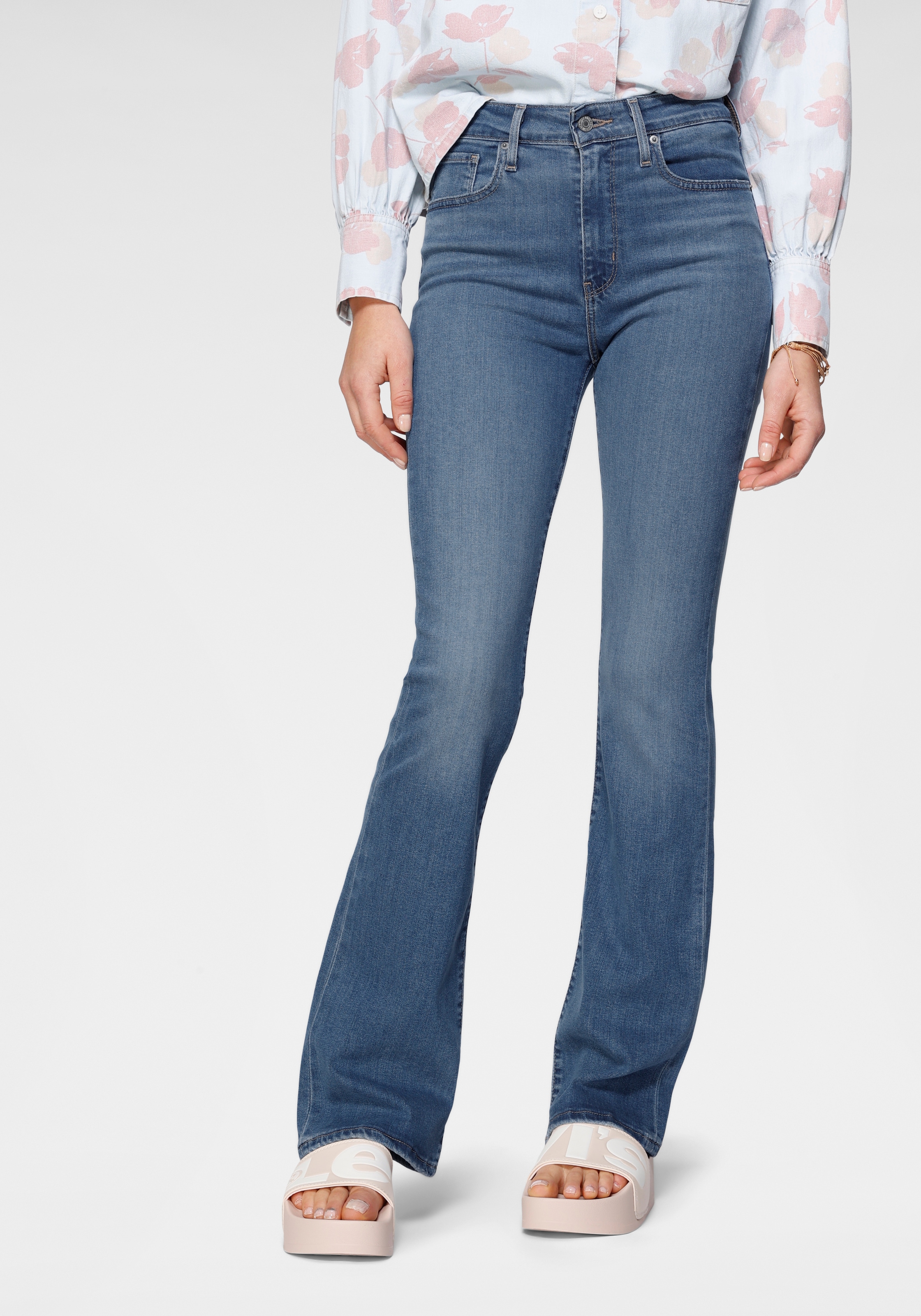 levis bootcut high waist