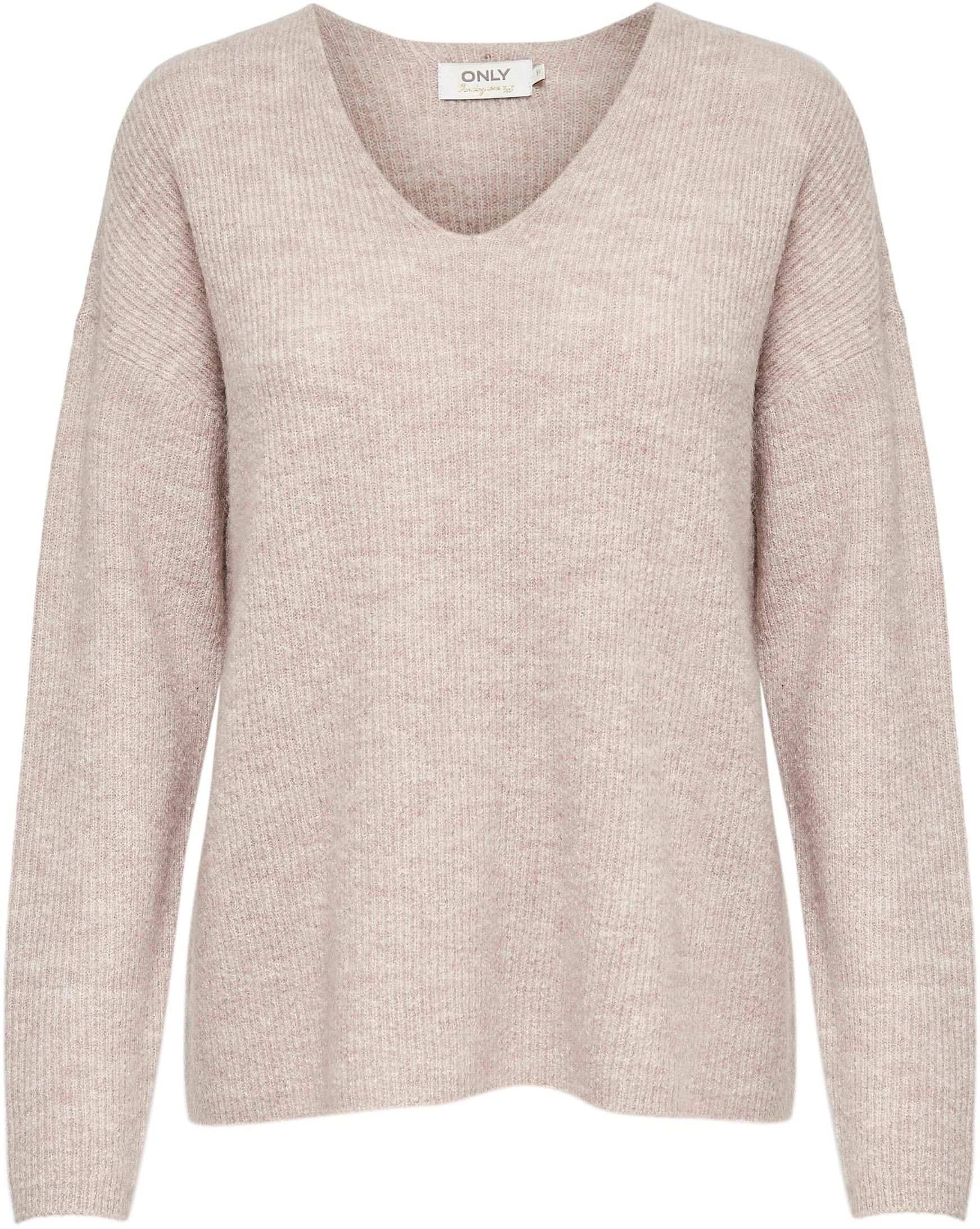 ONLY Strickpullover »ONLCAMILLA V-NECK L/S PULLOVER KNT NOOS«