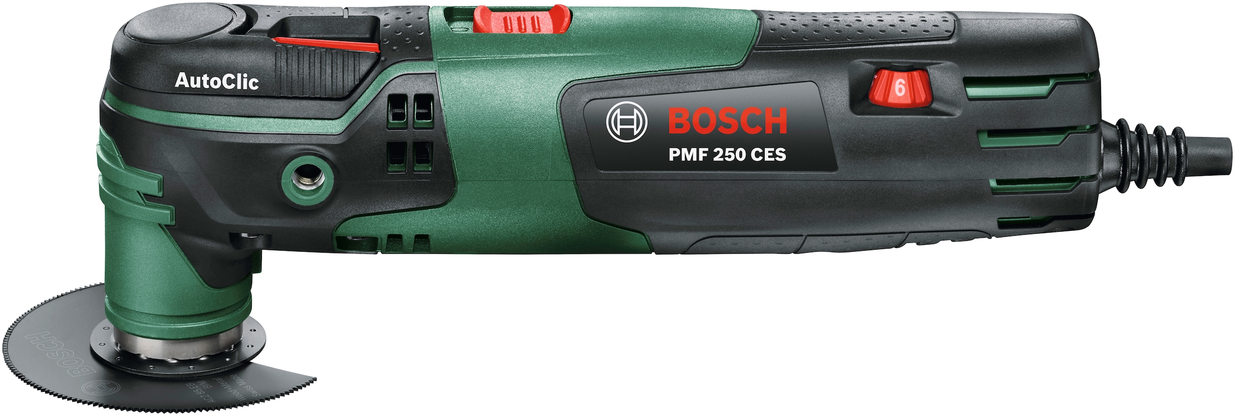 Bosch Home & Garden Elektro-Multifunktionswerkzeug »PMF 250 CES«, (Set), 250 W
