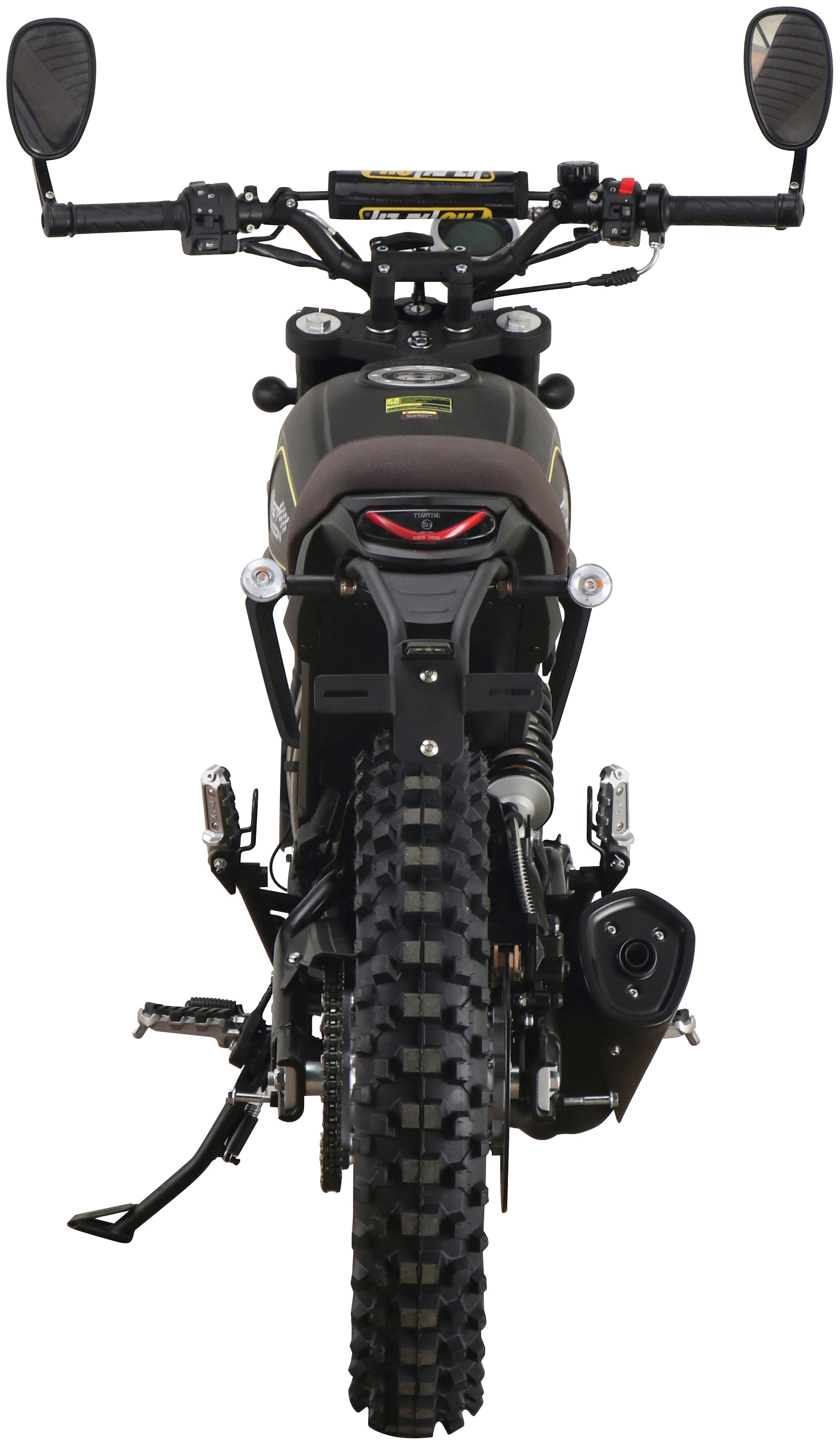 GT UNION Motorrad »Dakar 125«, 125 cm³, 95 km/h, Euro 5, 11 PS, mattschwarz  online kaufen