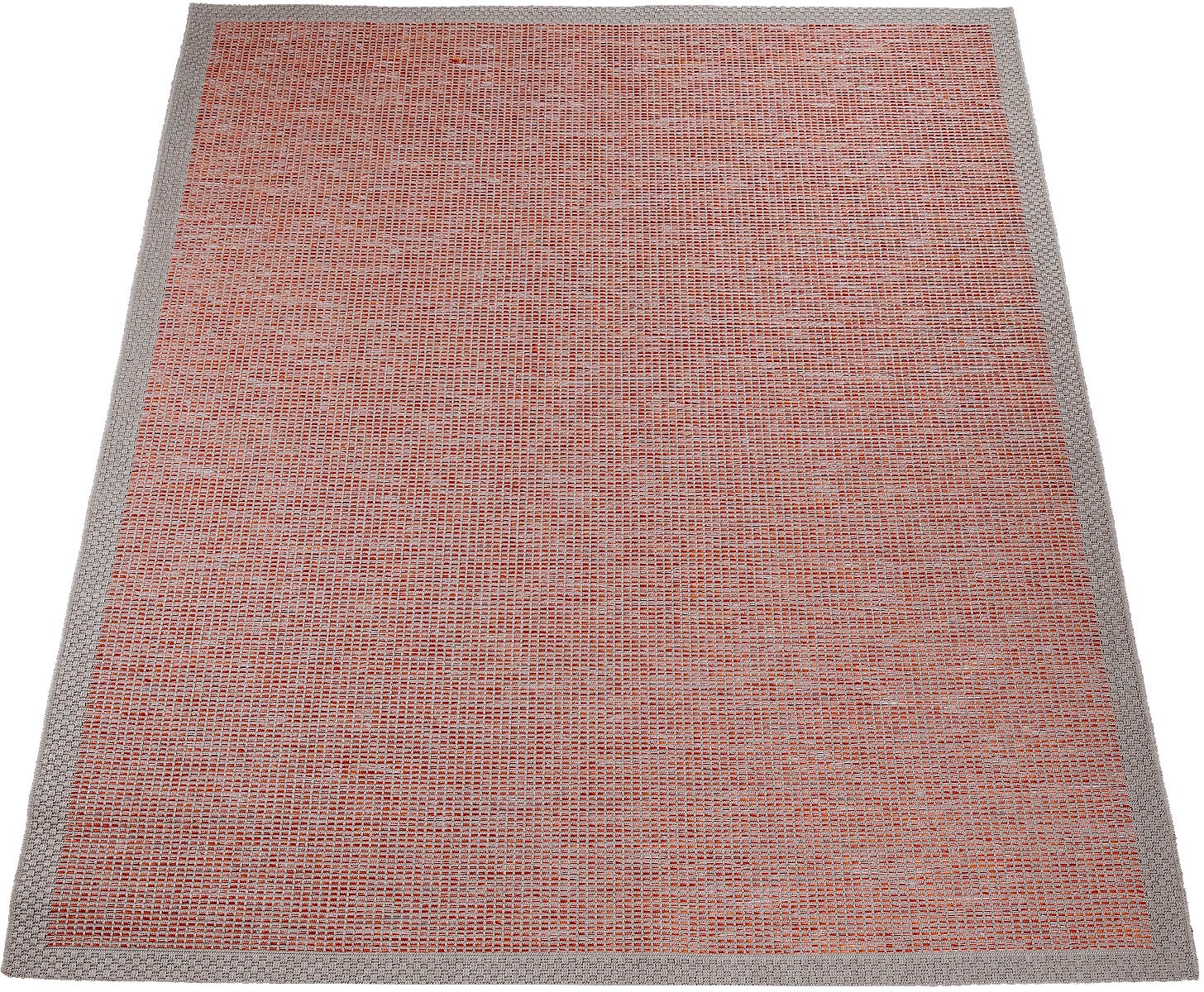 Paco Home Teppich »Quebec 135«, rechteckig, 4 mm Höhe, Flachgewebe, meliert günstig online kaufen