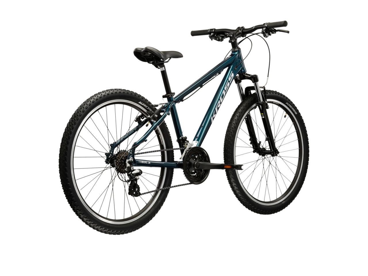 Kross Kinderfahrrad »KROSS Kinderad 26" Berg JR türkis 21 Gänge« 21 Gang Shimano Altus M310 Schaltwerk Kettenschaltung