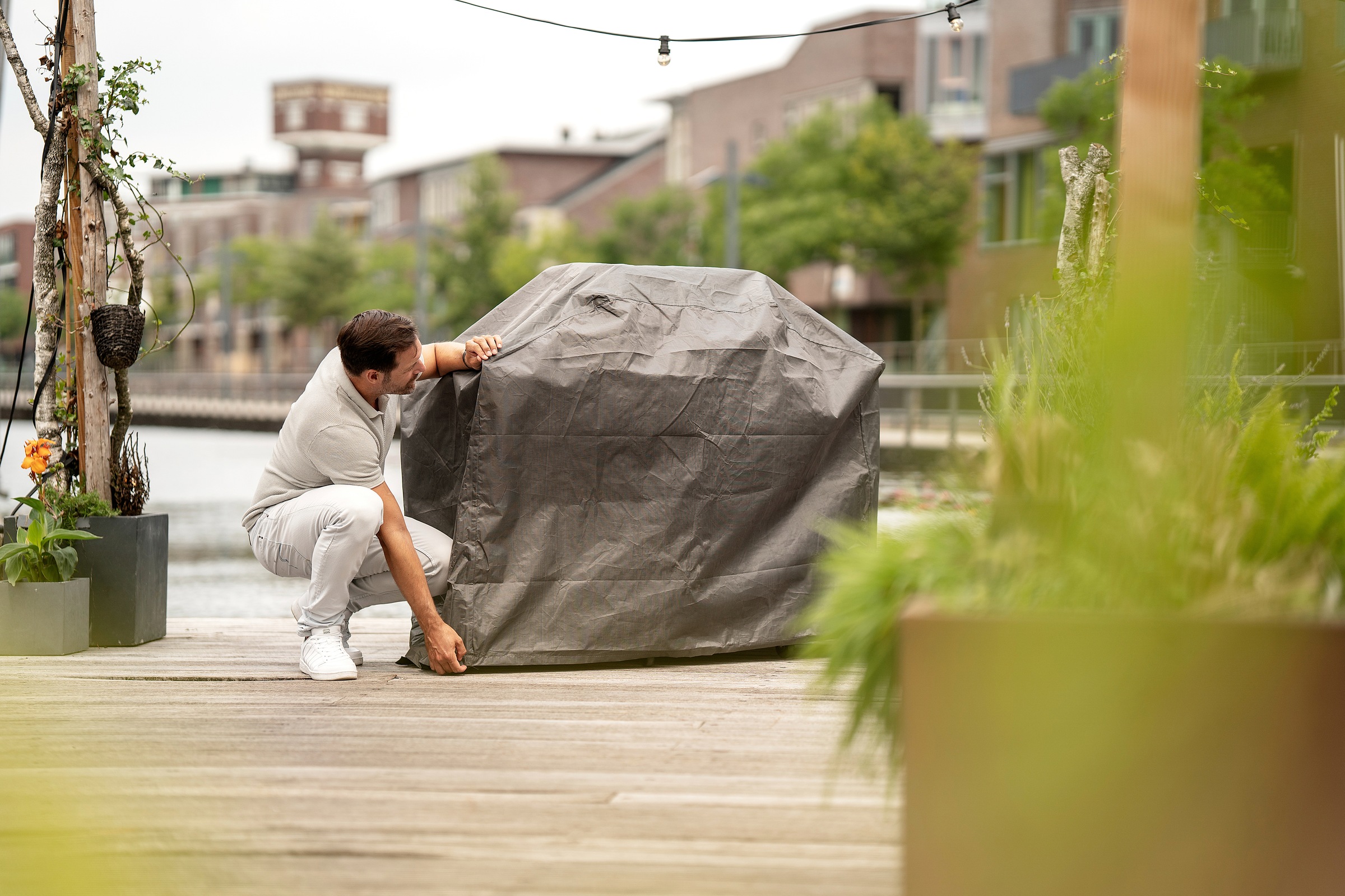 winza outdoor covers Grill-Schutzhülle »Outdoor Cover«, wasserdicht, UV beständig, 100 % recycelbar, 145x65x110 cm