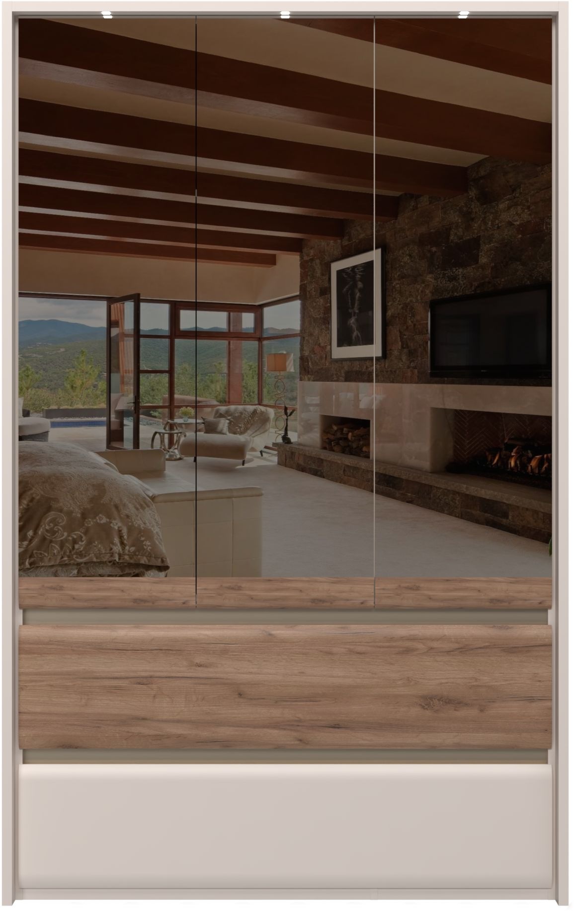 OTTO home Kleiderschrank "Invictus, UV lackiert, FSC-zertifiziert, grifflos günstig online kaufen