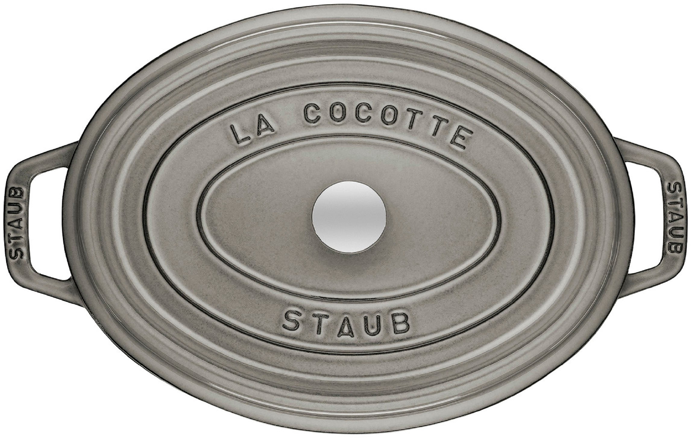 STAUB Bräter »Cocotte«, Gusseisen, (1 tlg.), Gusseisen, oval, robust und  langlebig, oval, Induktion auf Raten bestellen