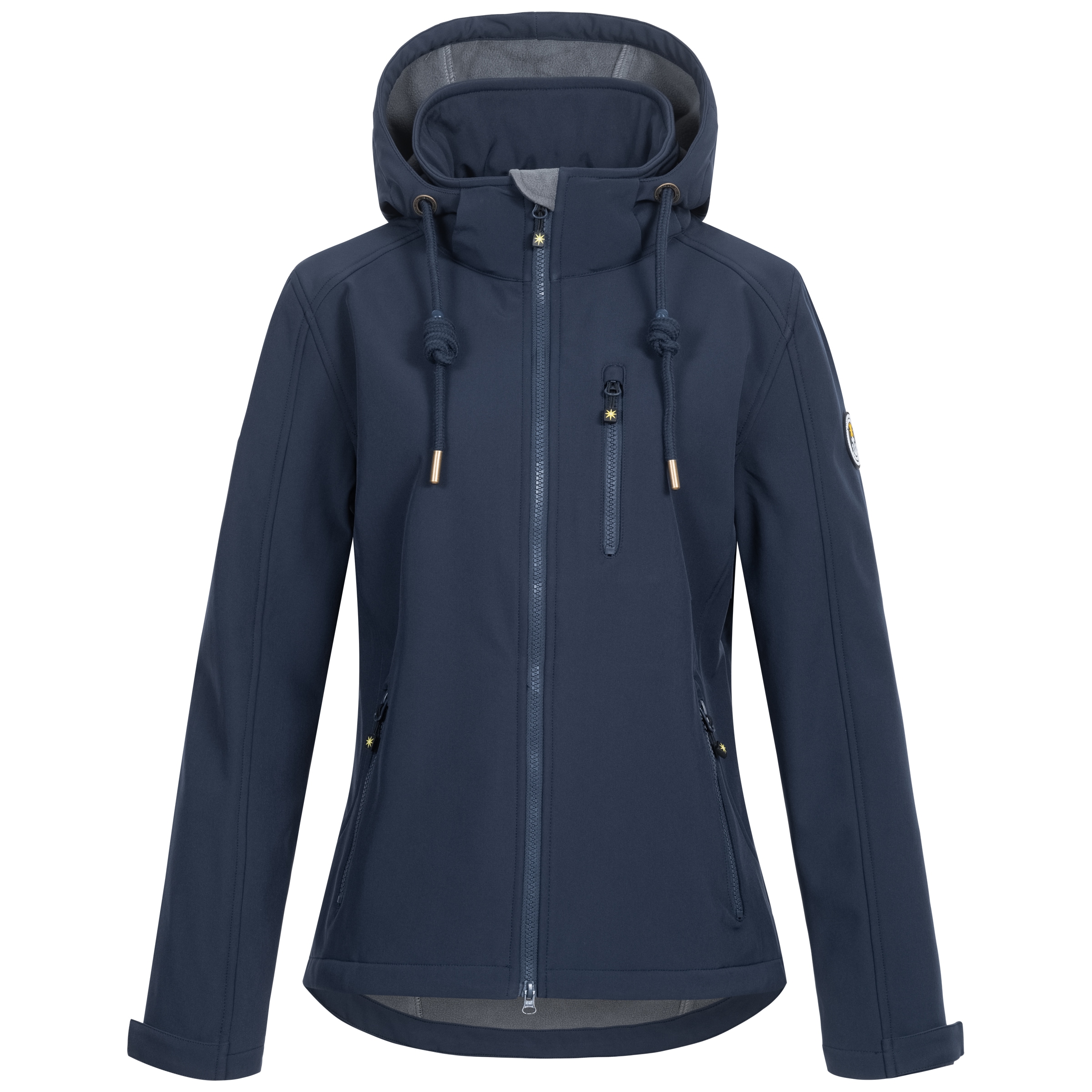 Softshelljacke »PEAK CREEK WOMEN«, mit abnehmbarer Kapuze