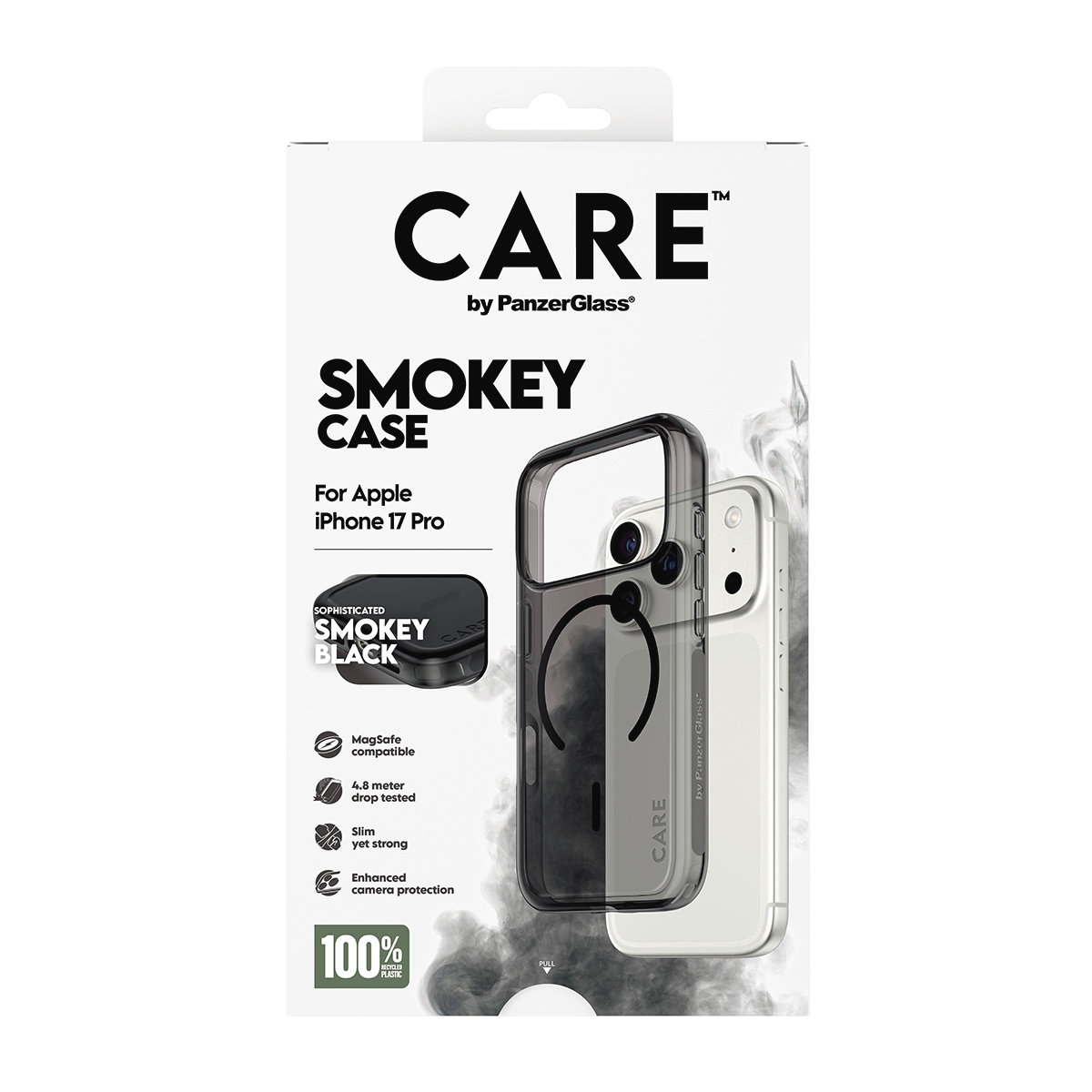 CARE by PanzerGlass Handyhülle »Smokey Case für Apple iPhone 17 Pro« Apple iPhone 17 Pro