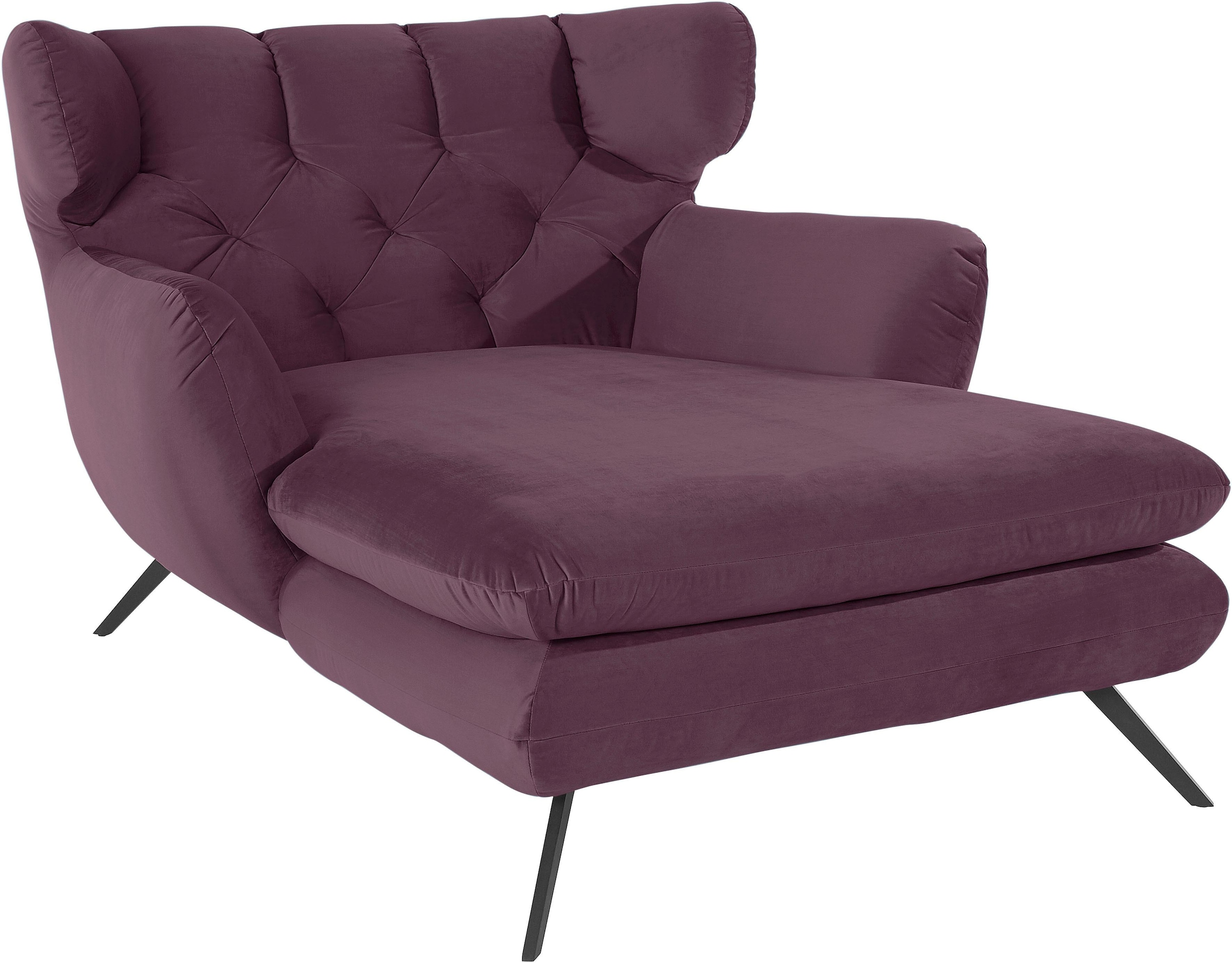 3C Candy Loveseat »Beatrice Loungesessel«, mit Knopfheftung im Rücken, Fern günstig online kaufen
