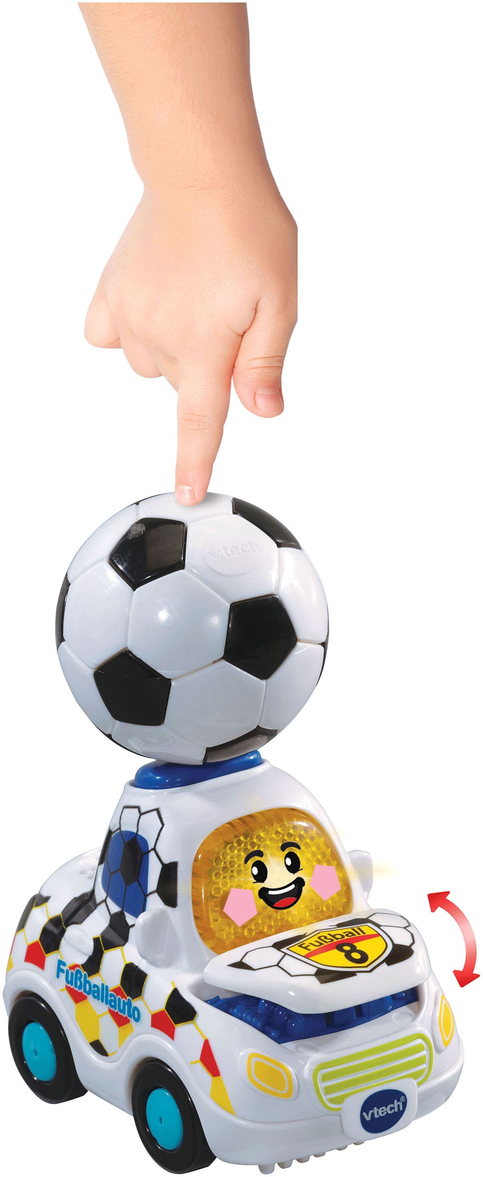 Vtech® Spielzeug-Auto »Tut Tut Baby Flitzer, Special Edition Fußballauto« mit Licht und Sound