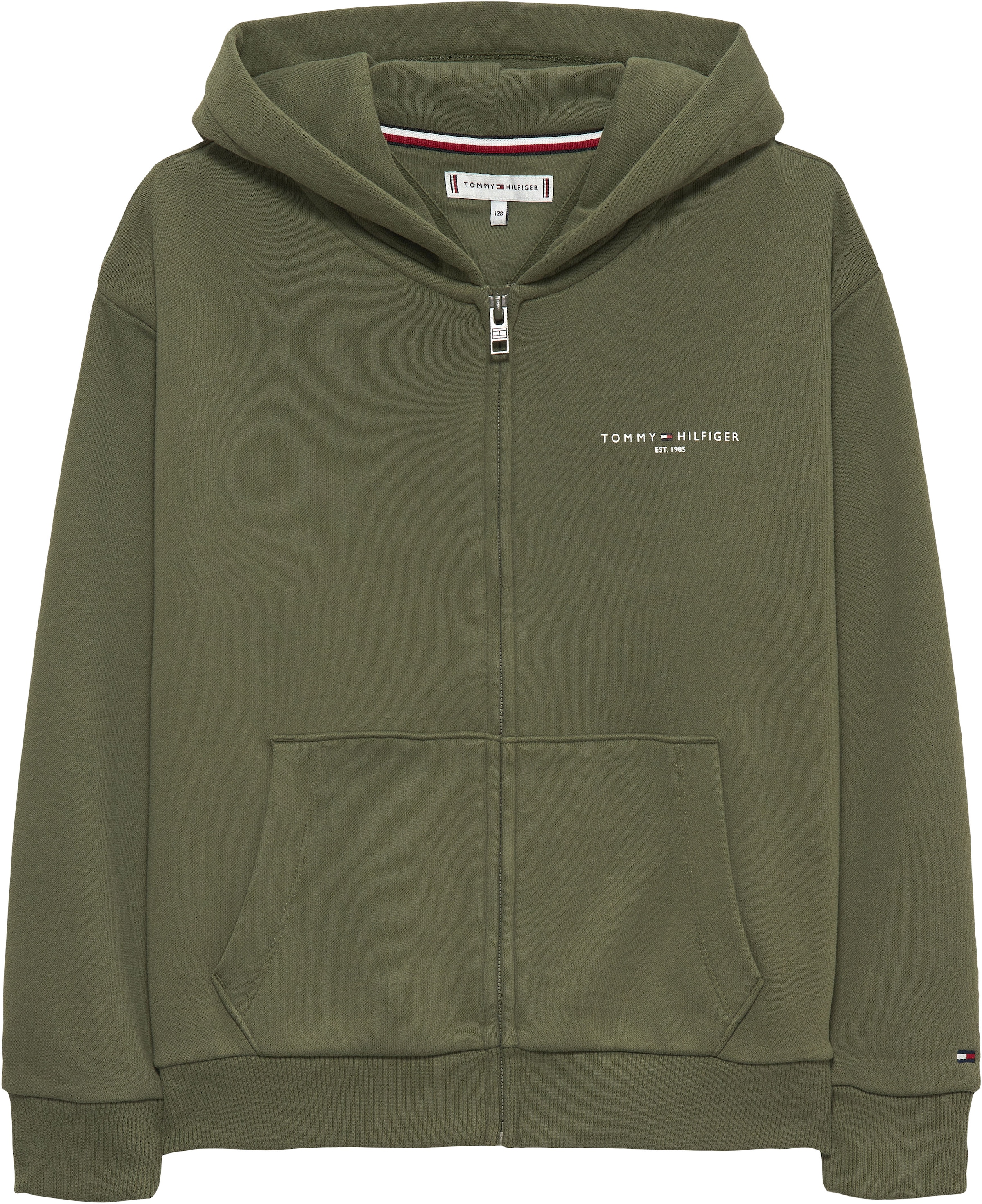 Tommy Hilfiger Kapuzensweatjacke »MINI CORP ZIP THROUGH HOODIE« Kinder bis 16 Jahre