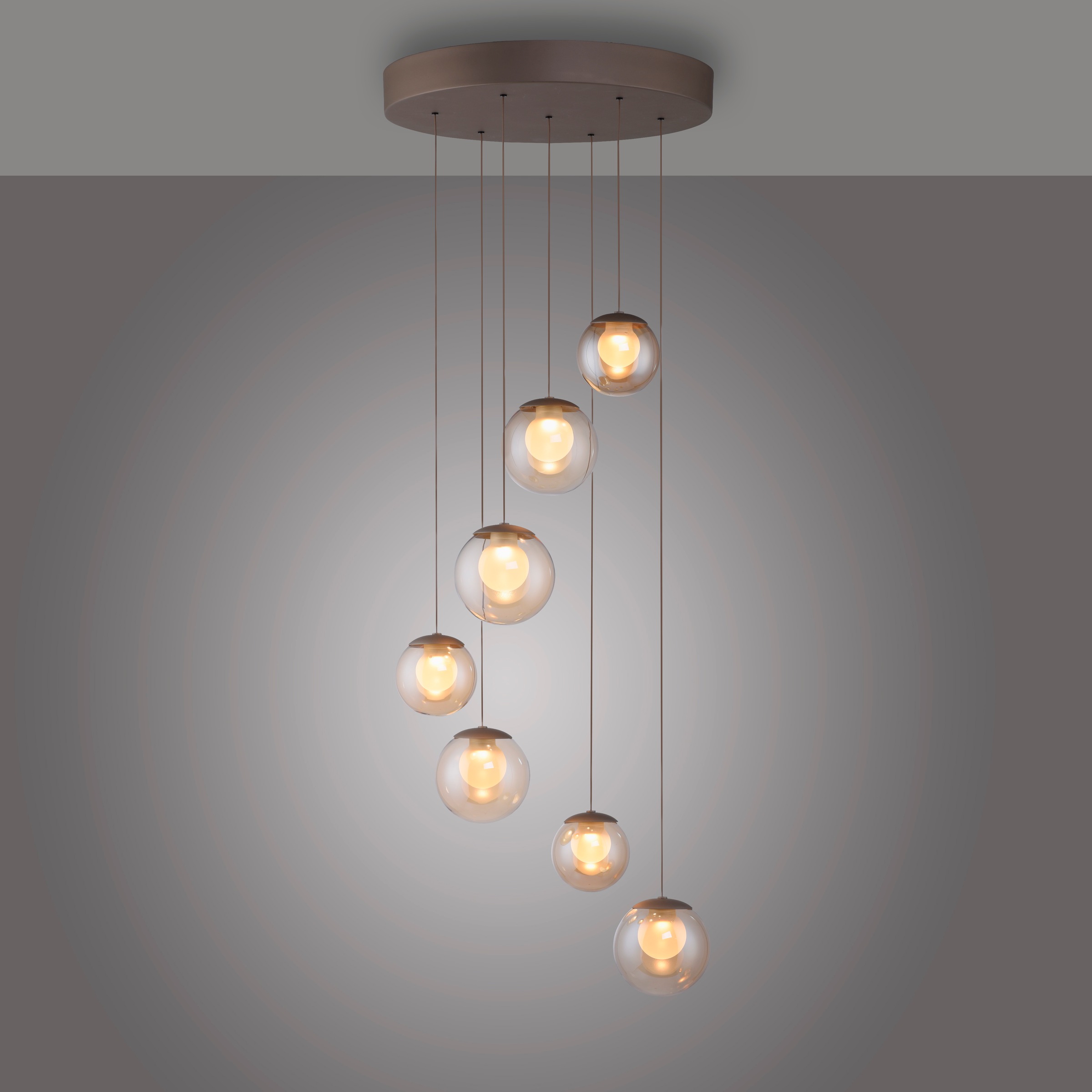 Neuhaus PURE LED Pendelleuchte »PURE Popup« LED-Board 1 Stk. warmweiß - kaltweiß Comfort Lift, CCT, dimmbar über Fernbedienung