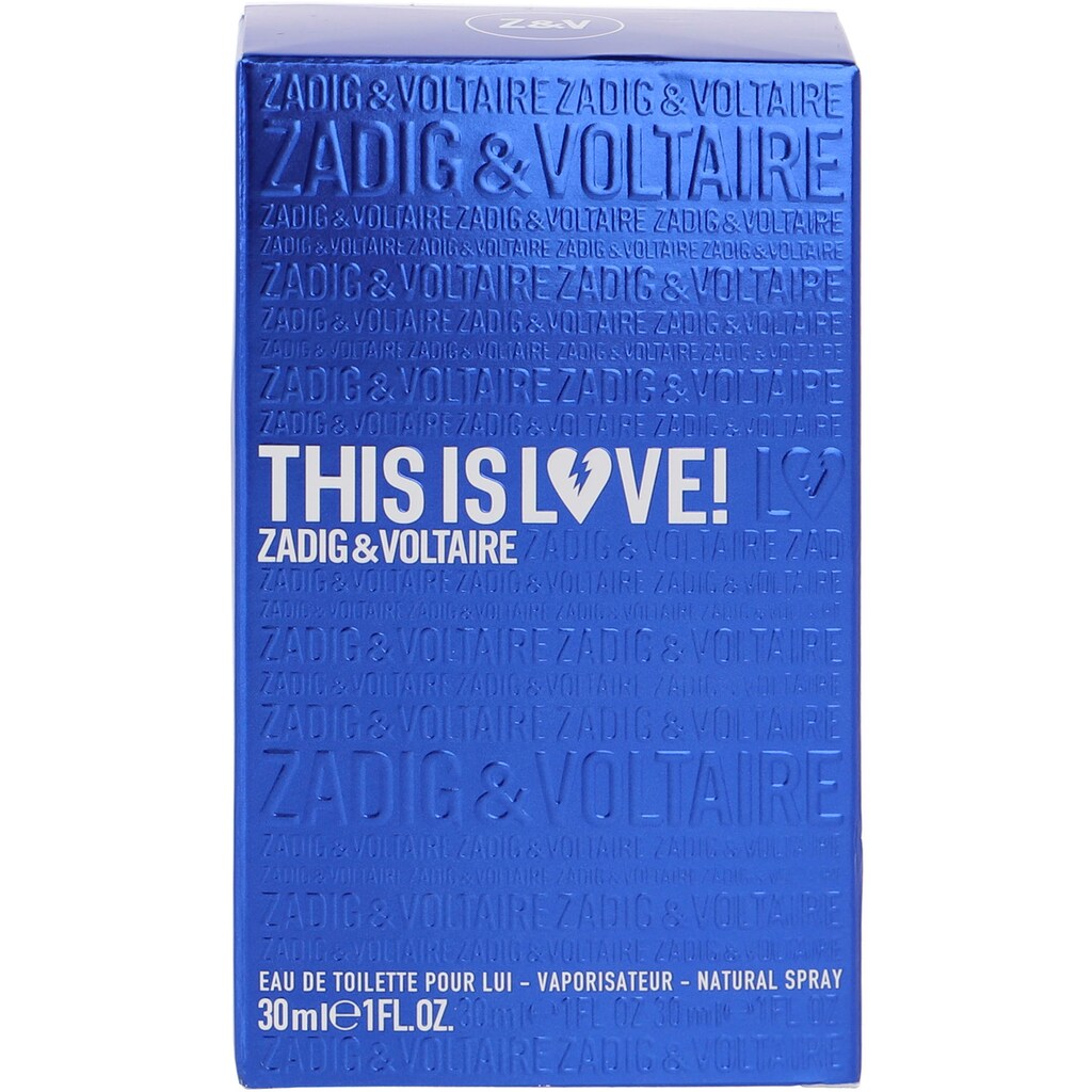 ZADIG & VOLTAIRE Eau de Toilette »This is Love! For Him«