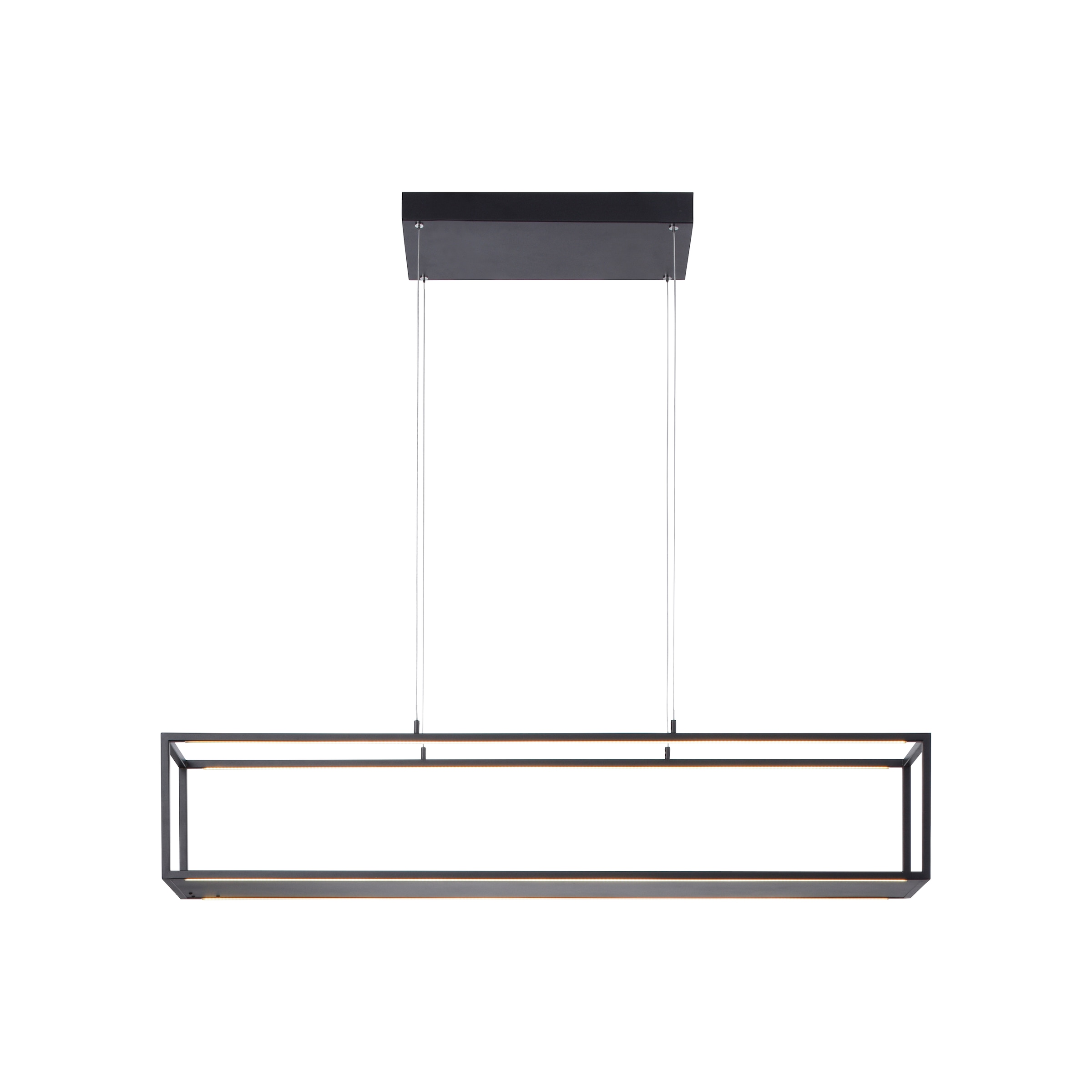 Paul Neuhaus Pendelleuchte »CONTURA«, 4 flammig, Leuchtmittel LED-Board | LED fest integriert, LED, dimmbar über Touchdimmer, Memory, nach Trennung vom Netz