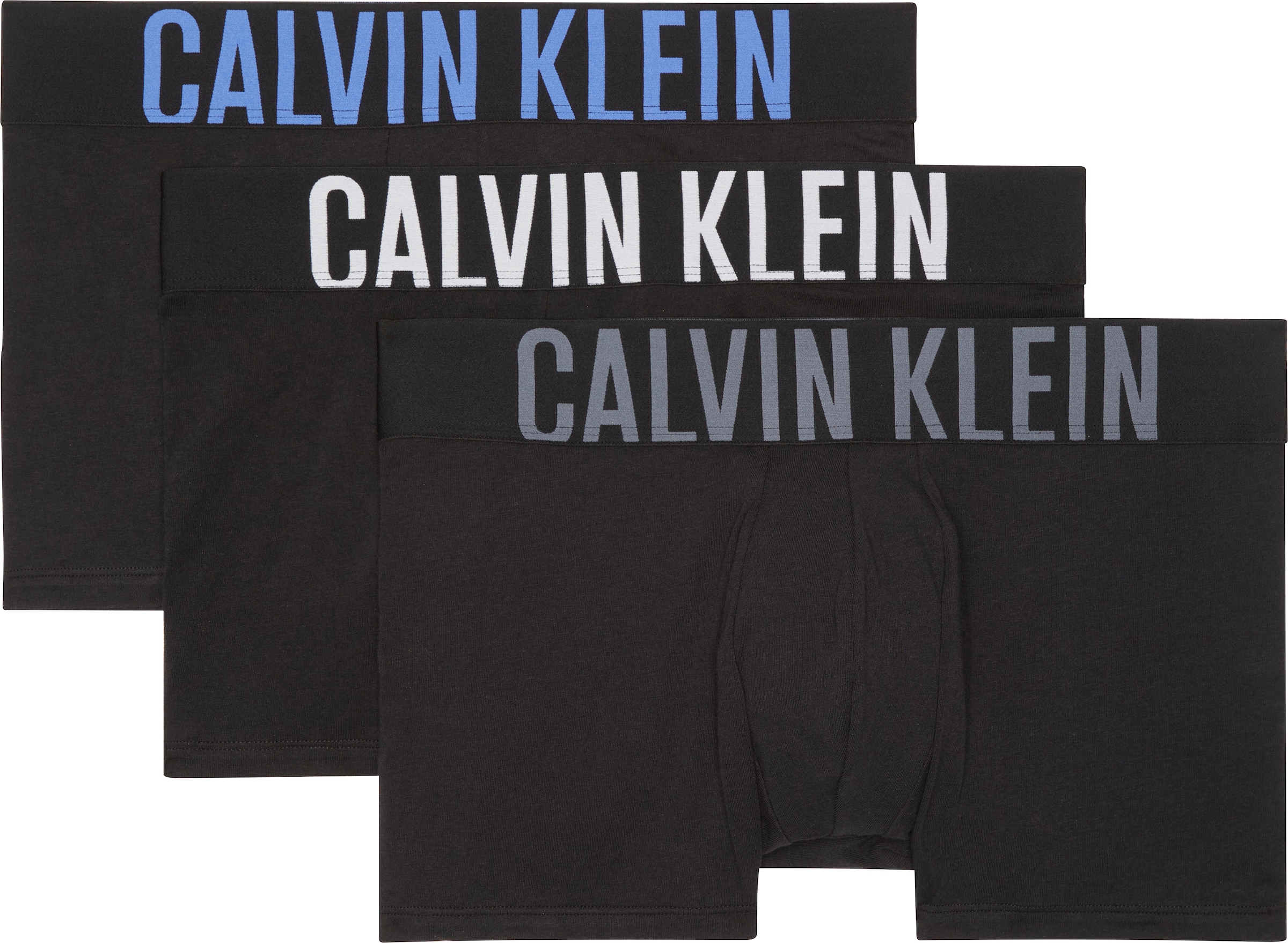 Calvin Klein Underwear Trunk »TRUNK 3PK« Packung, 3er, 3 Stk. mit Logo-Elastikbund